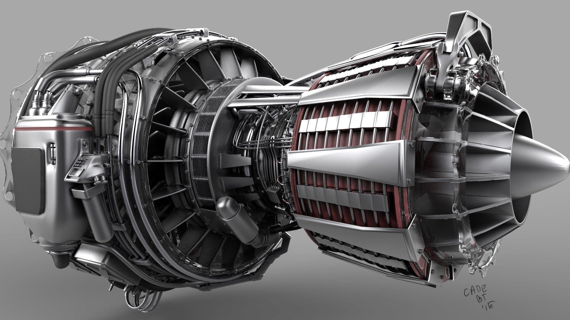 how jet engine work ? animation video - YouTube