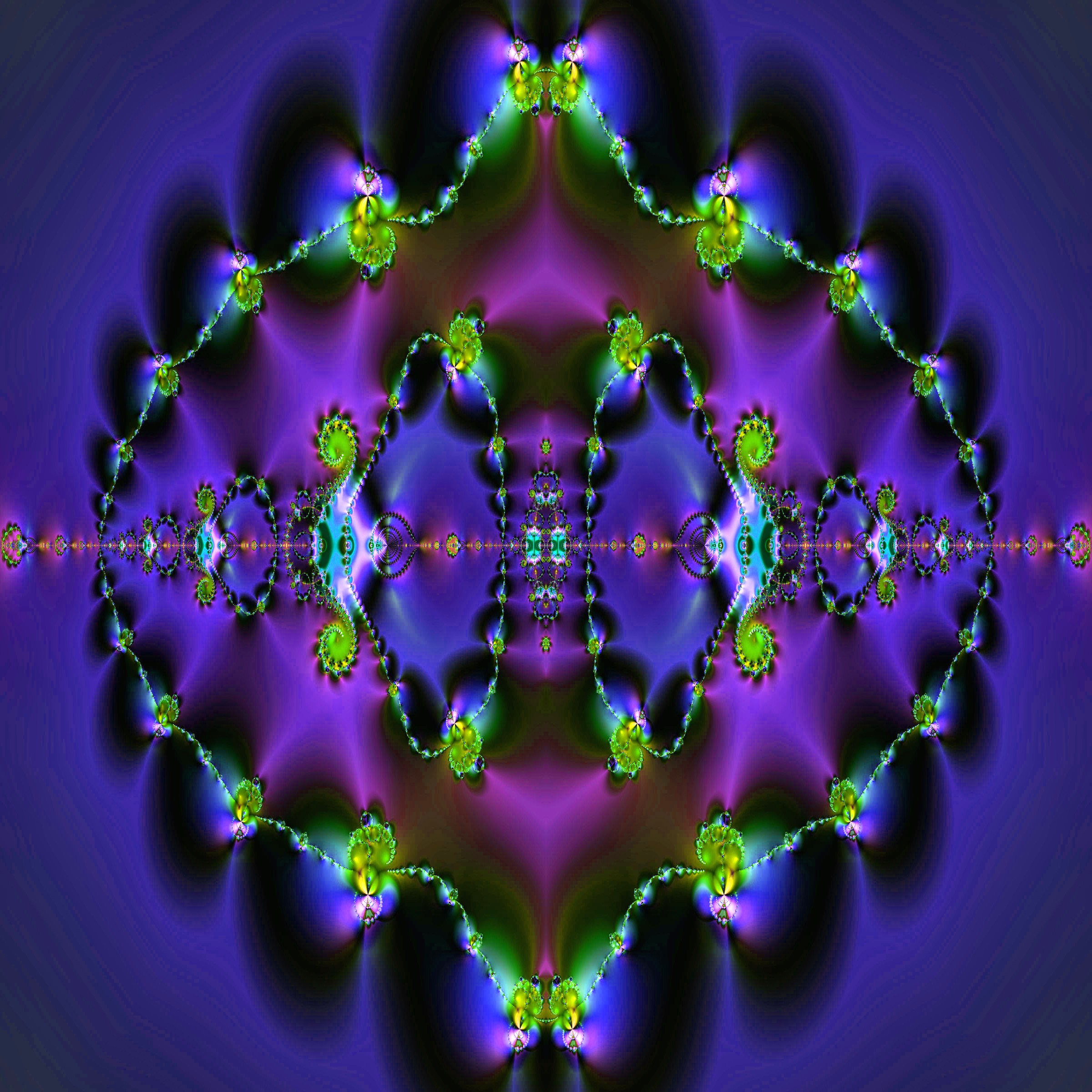 Jewel fractal photo