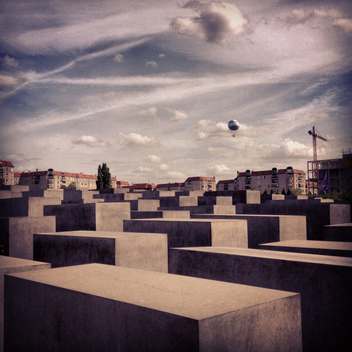 Jewish monument in berlin photo