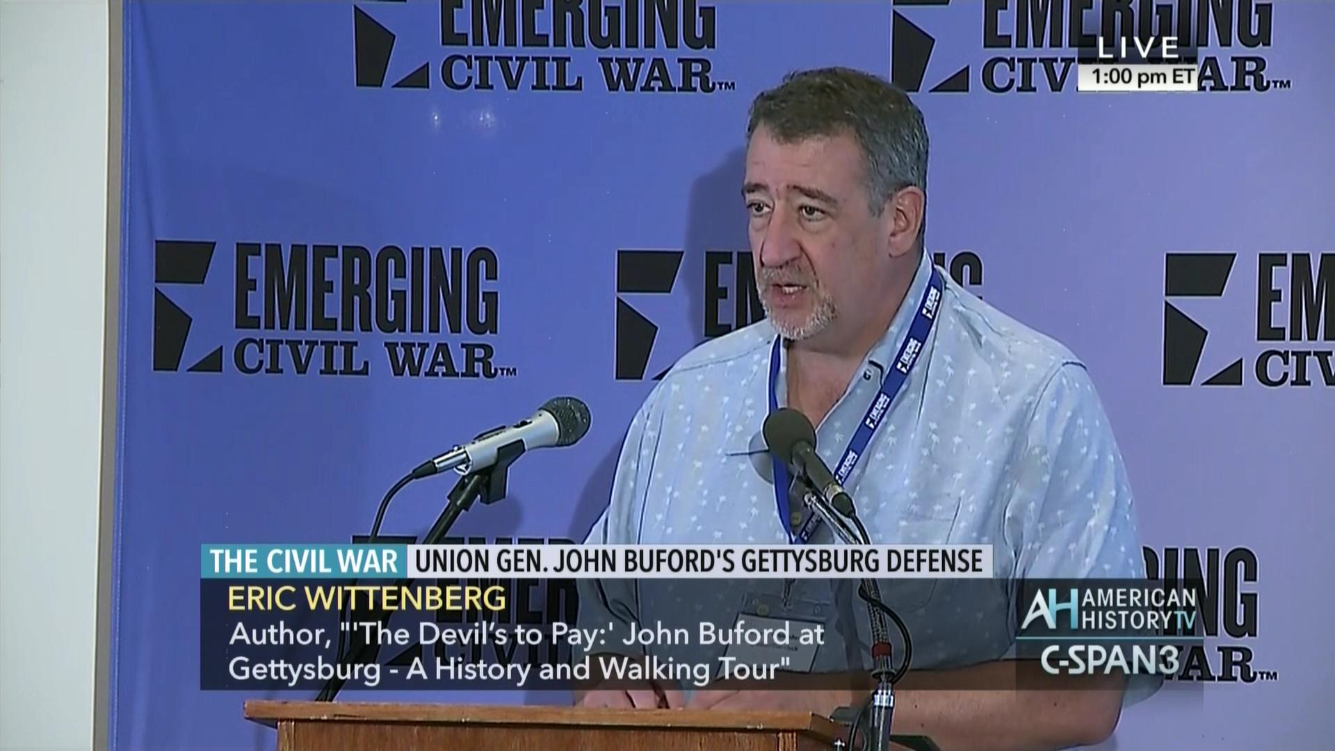 Union General John Buford's Gettysburg Defense, Aug 5 2017 | Video ...