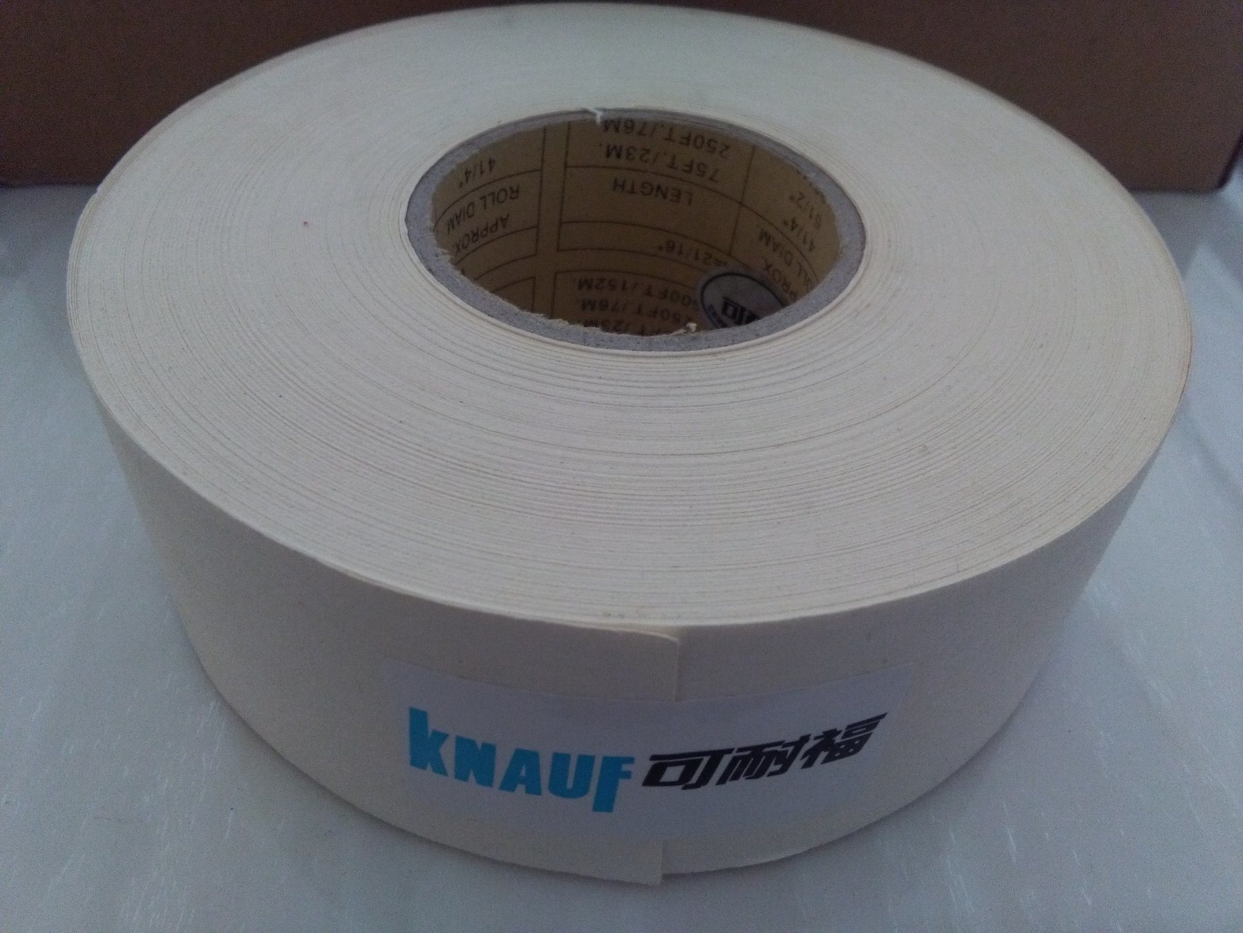 China 50mm*150m Gypsum Board Drywall Joint Paper Tape Knauf Quality ...