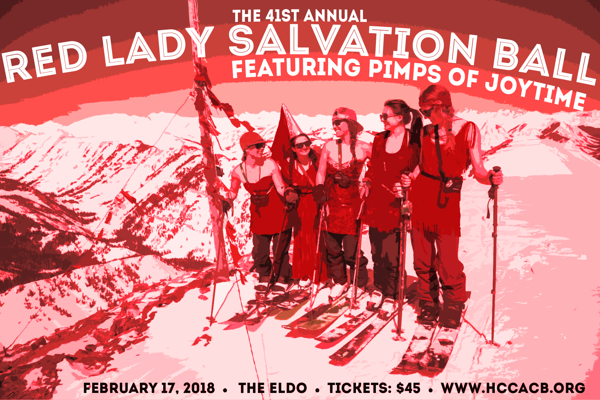 41st Annual Red Lady Salvation Ball featuring Pimps of Joytime ...