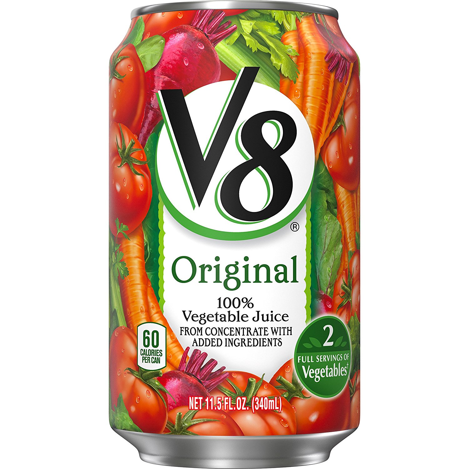 Amazon.com : V8 Original 100% Vegetable Juice, 11.5 oz Can (Pack of ...