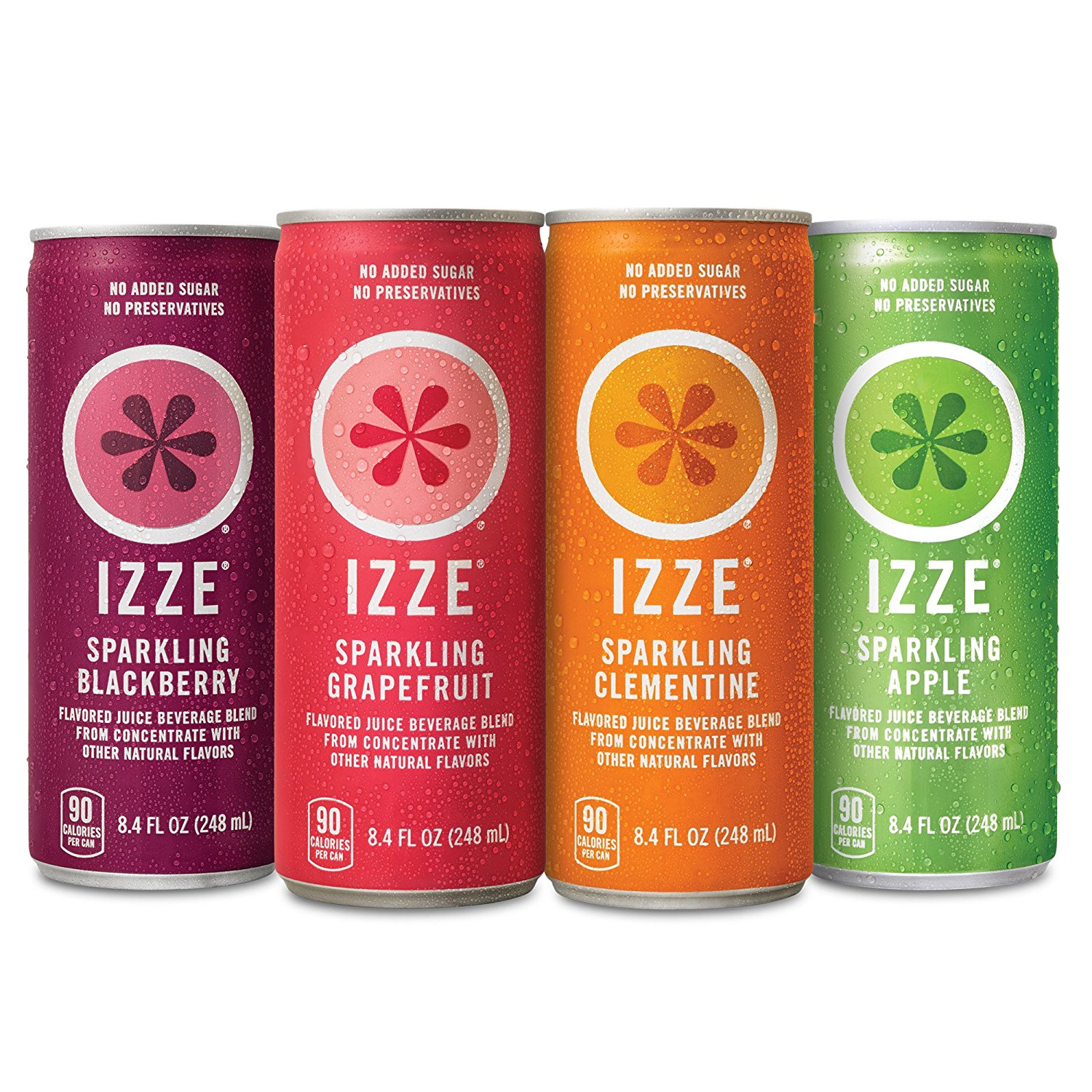 24-Pack of 8.4oz IZZE Sparkling Juice (Variety Pack) - Slickdeals.net