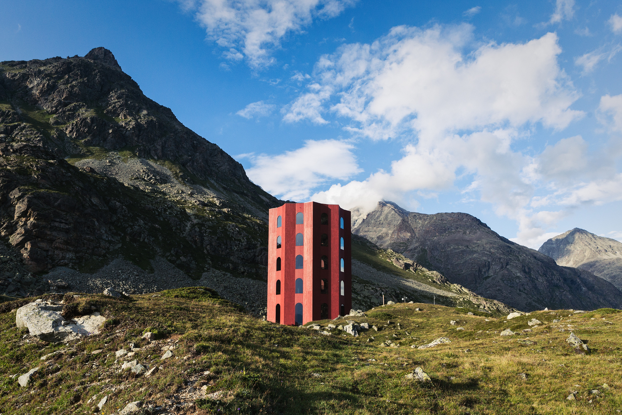 A stunning new theatre has been built 2,300 metres high in the Swiss ...