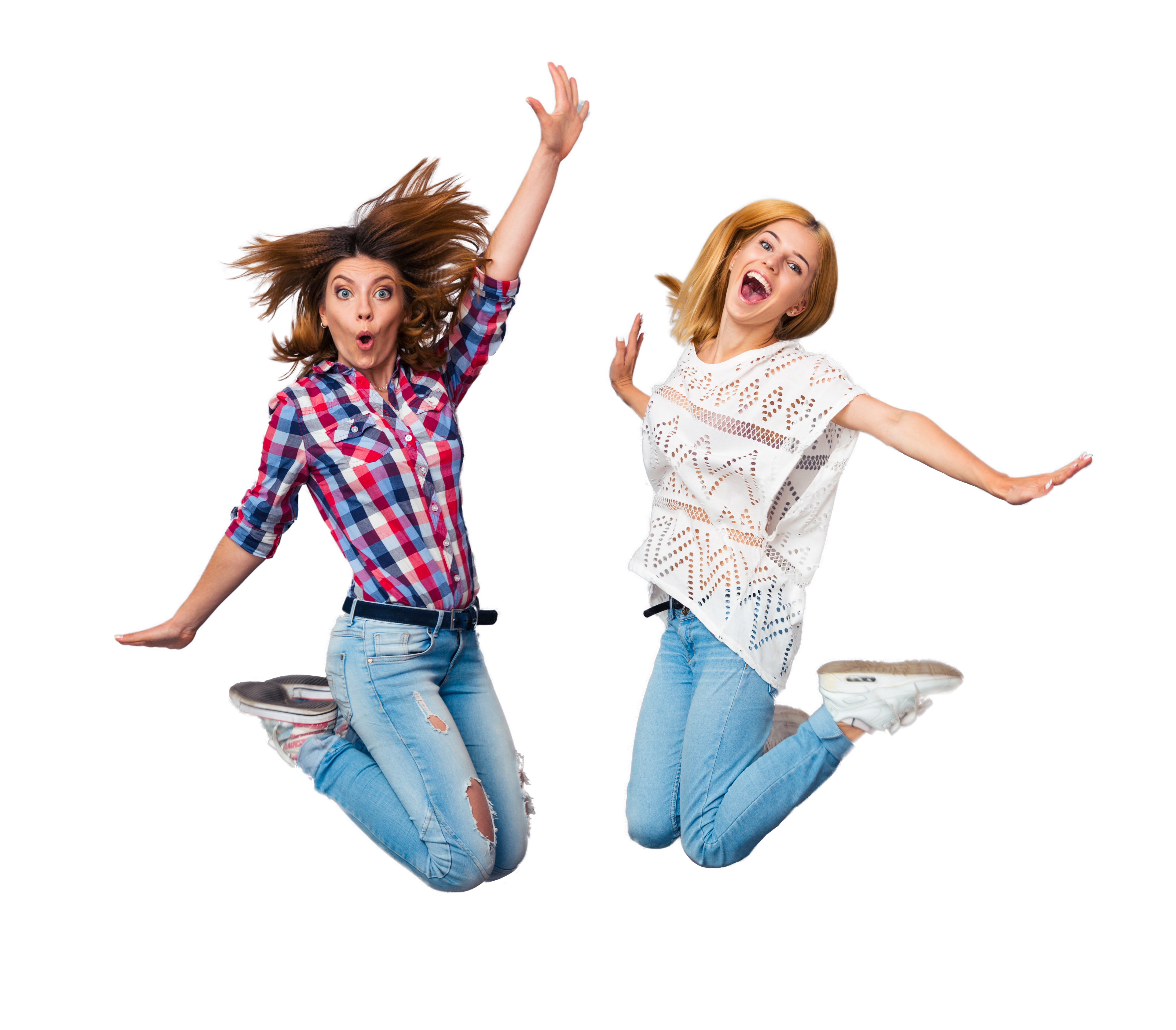 Girls-jumping – Aspiration Training