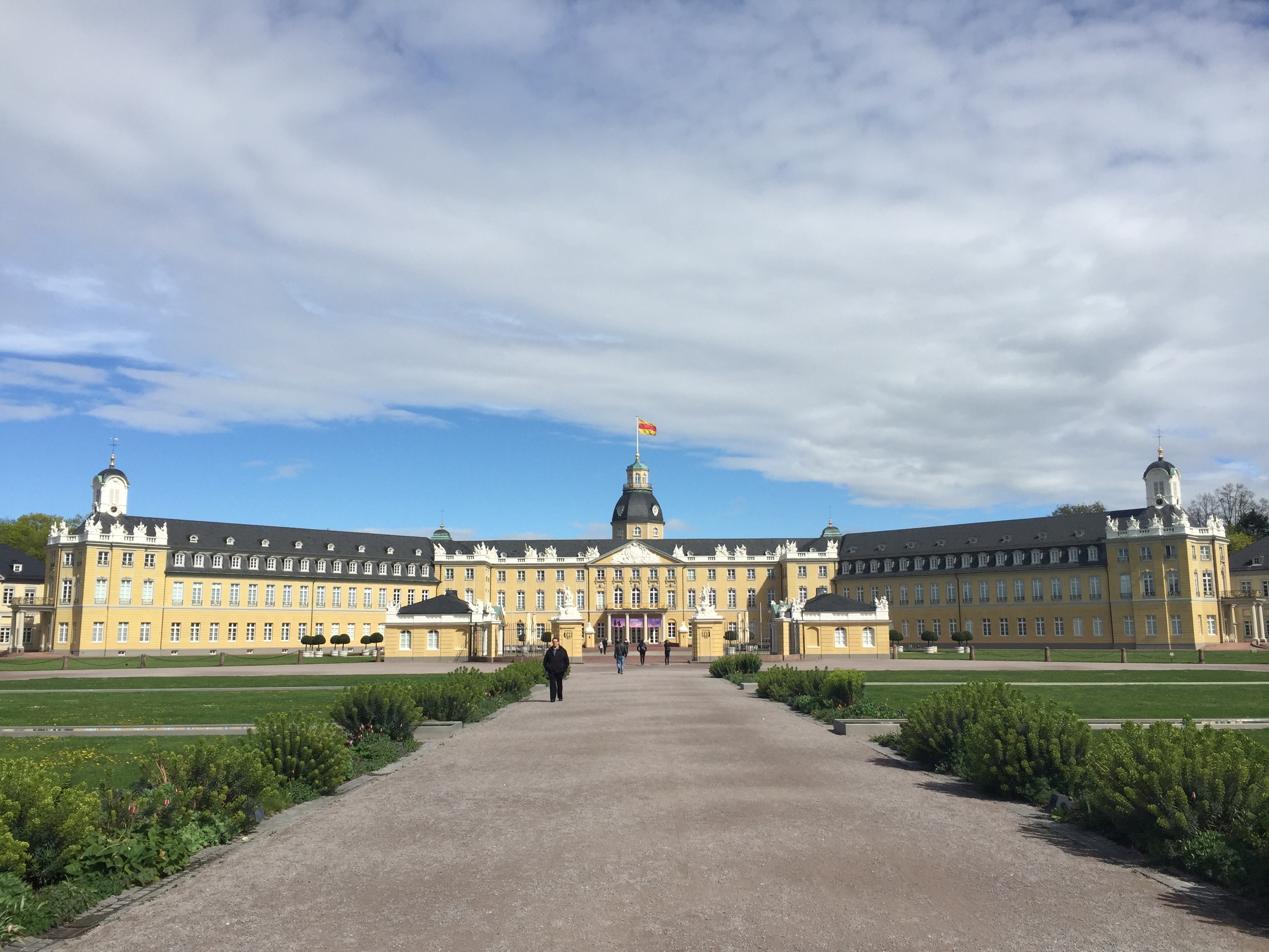 Free photo: Karlsruhe palace - Architecture, Construction, Palace - Free Do...