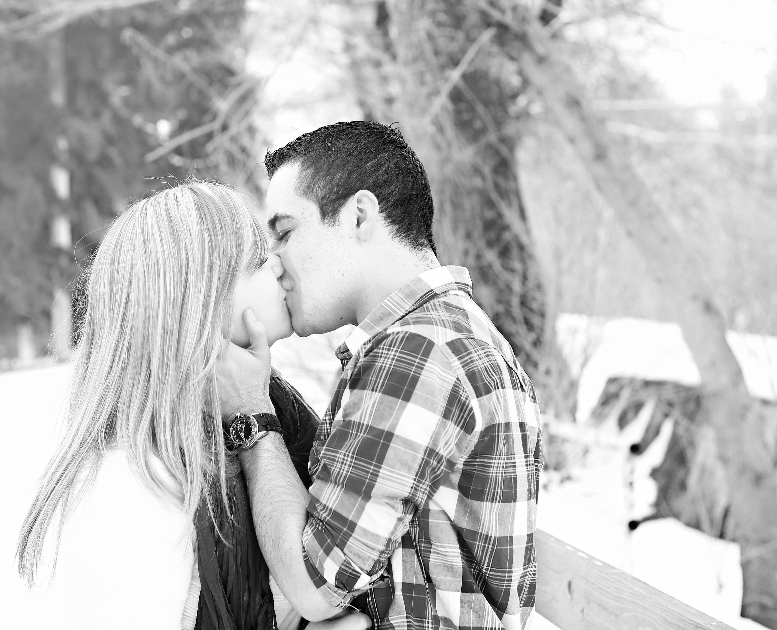 winter engagement photos by Katydid Photography (katie mckeown ...