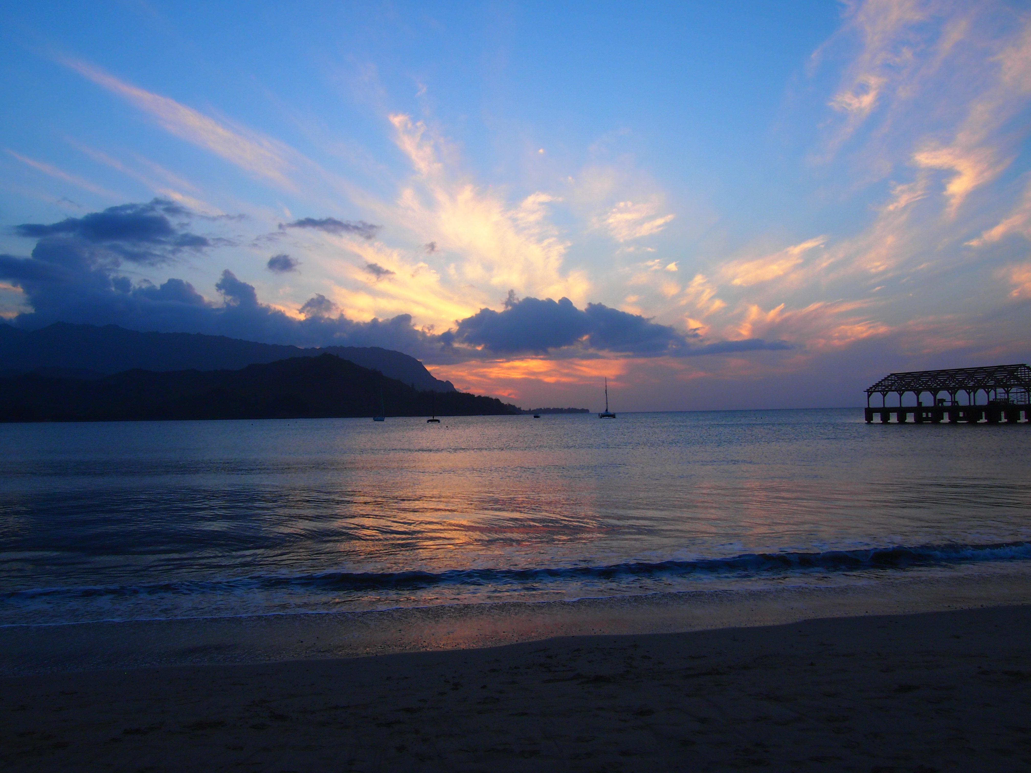 Kauai sunset photo