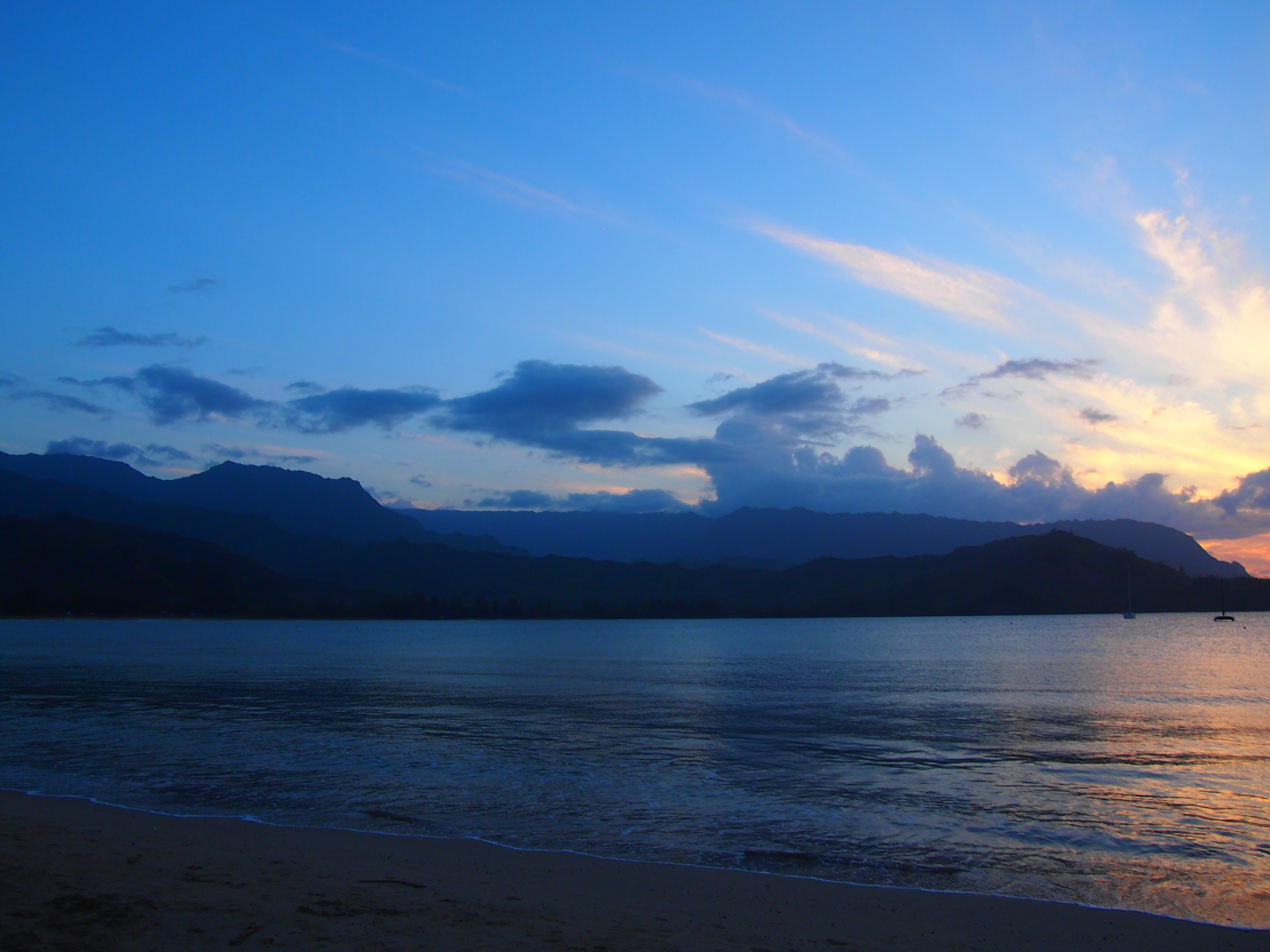 Kauai sunset photo