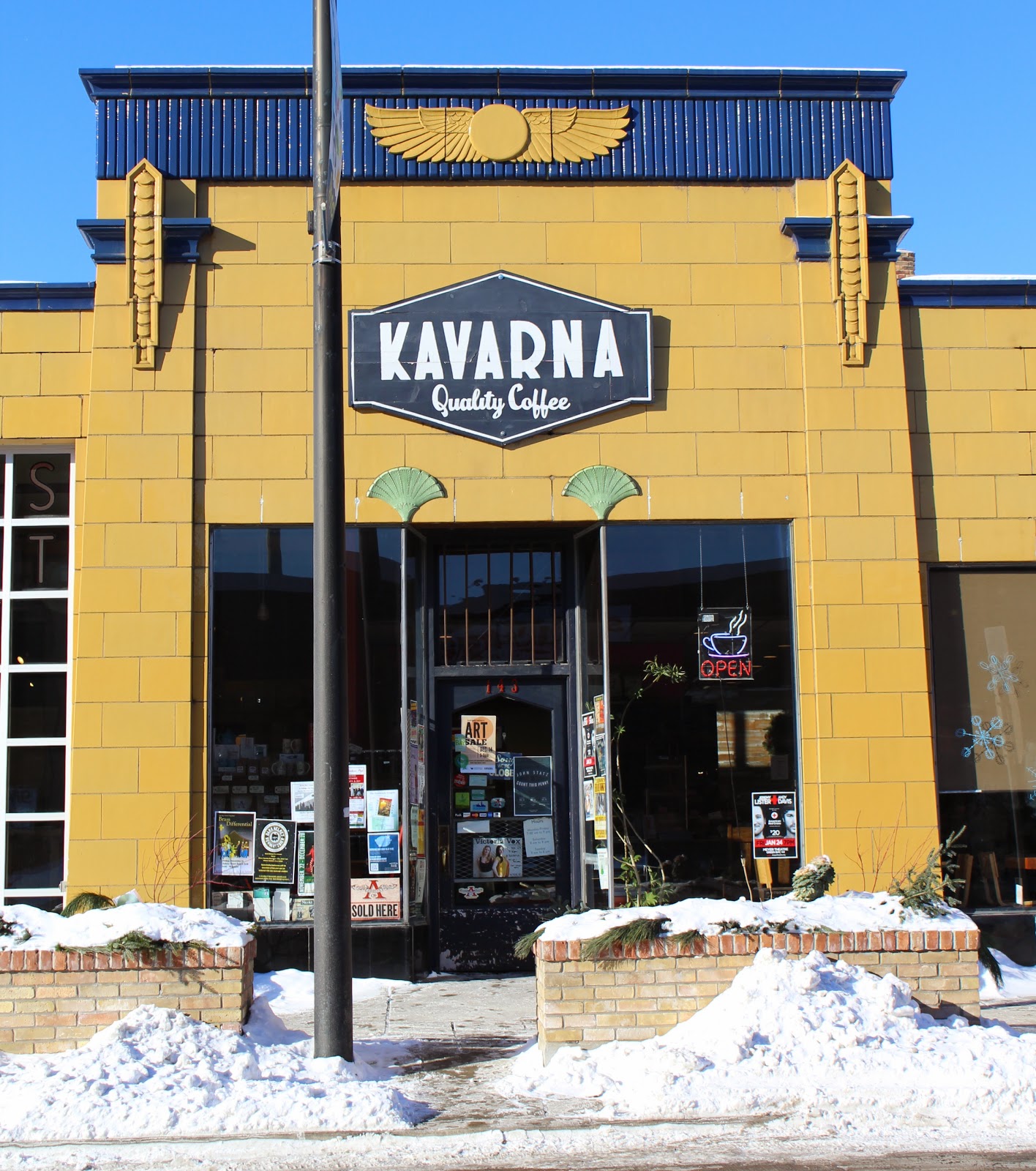 Wisconsin Historical Markers: Kavarna Coffeehouse and Parisi's ...