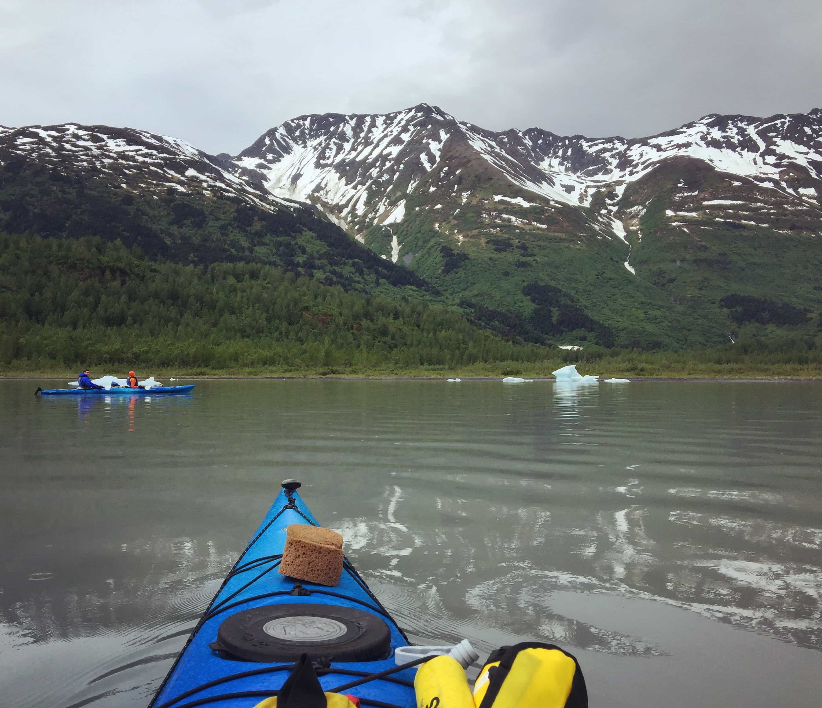 Alaska Glacier Kayak & Scenic Grandview Train Tour
