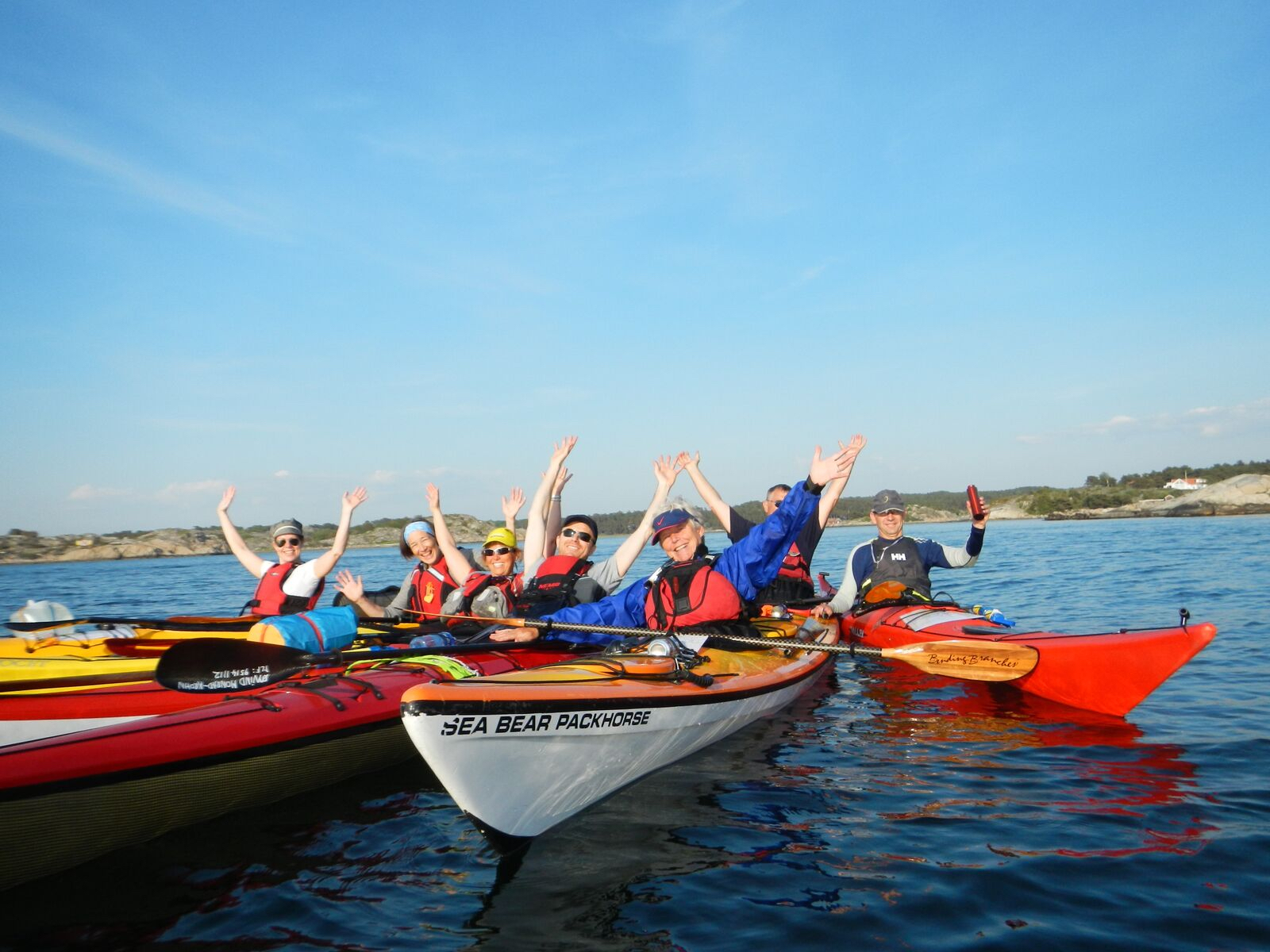 Guided kayaking trip in Oslo, Norway - Fjord Tours