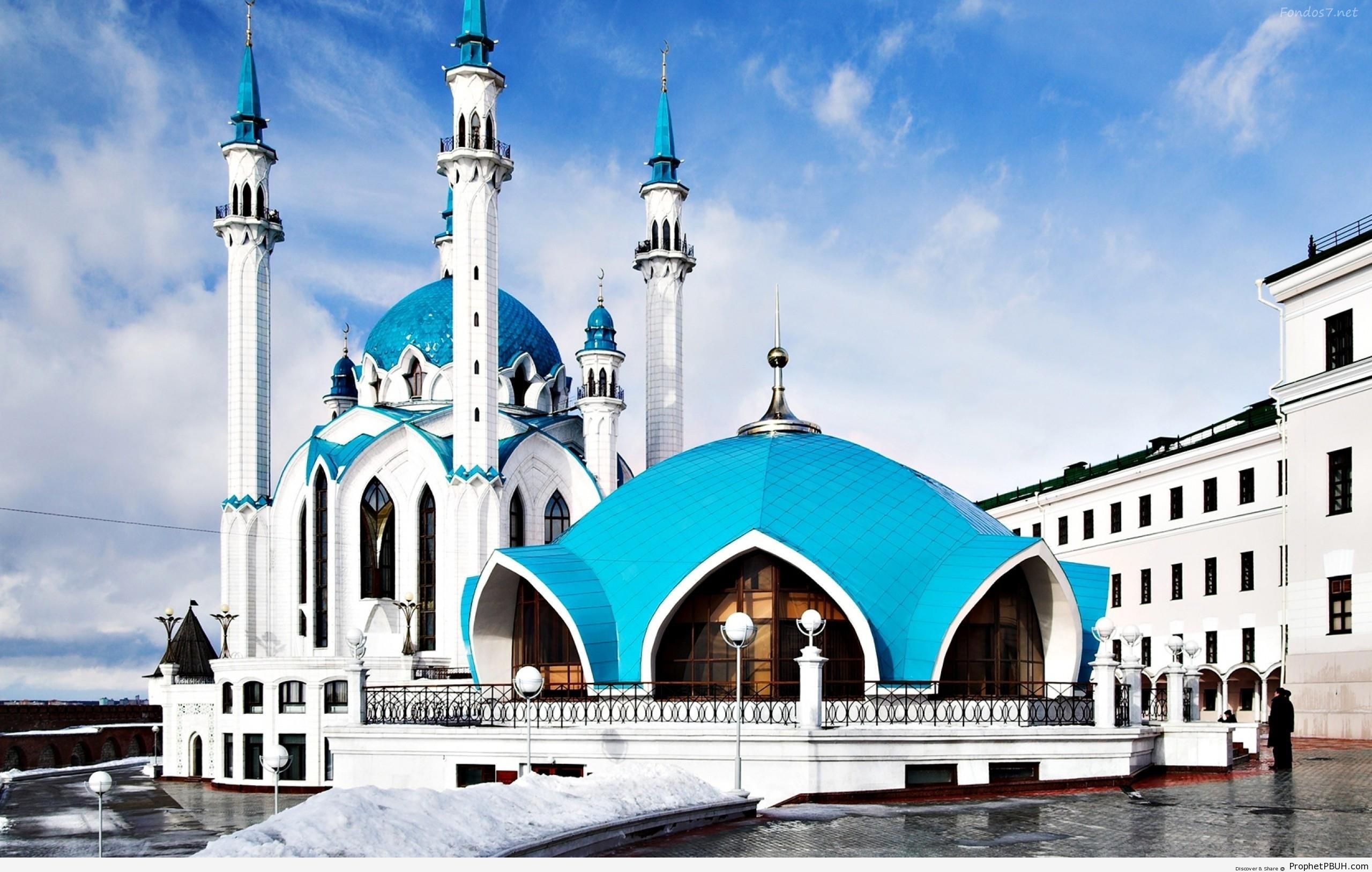The Qolsharif Mosque in Kazan, Russia – Islamic Architecture ...