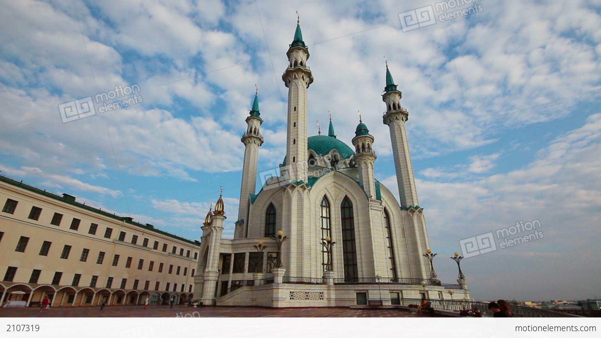 Kul Sharif Mosque In Kazan Russia Stock video footage | 2107319