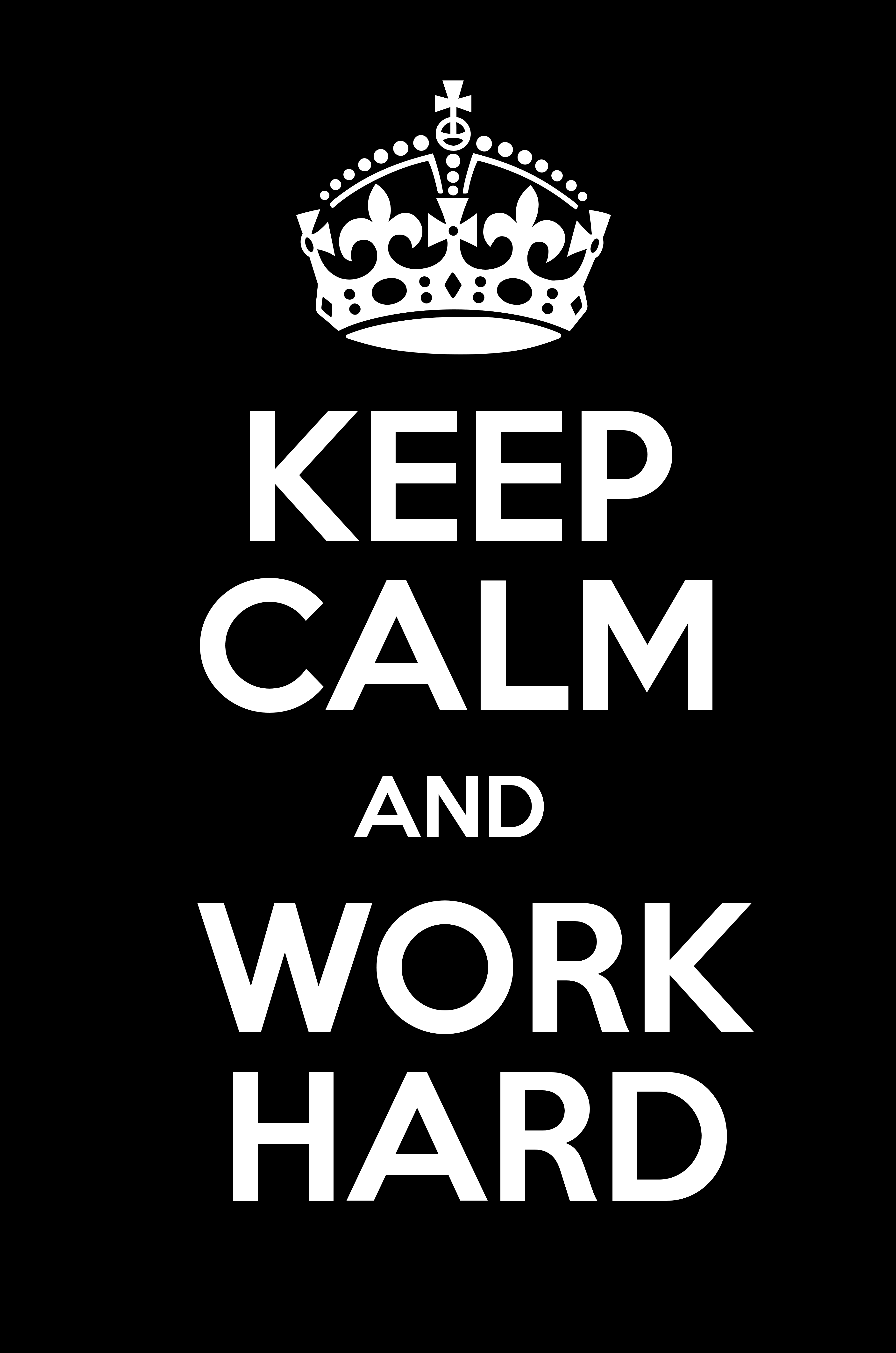 KEEP CALM AND WORK HARD - Keep Calm and Posters Generator, Maker For ...
