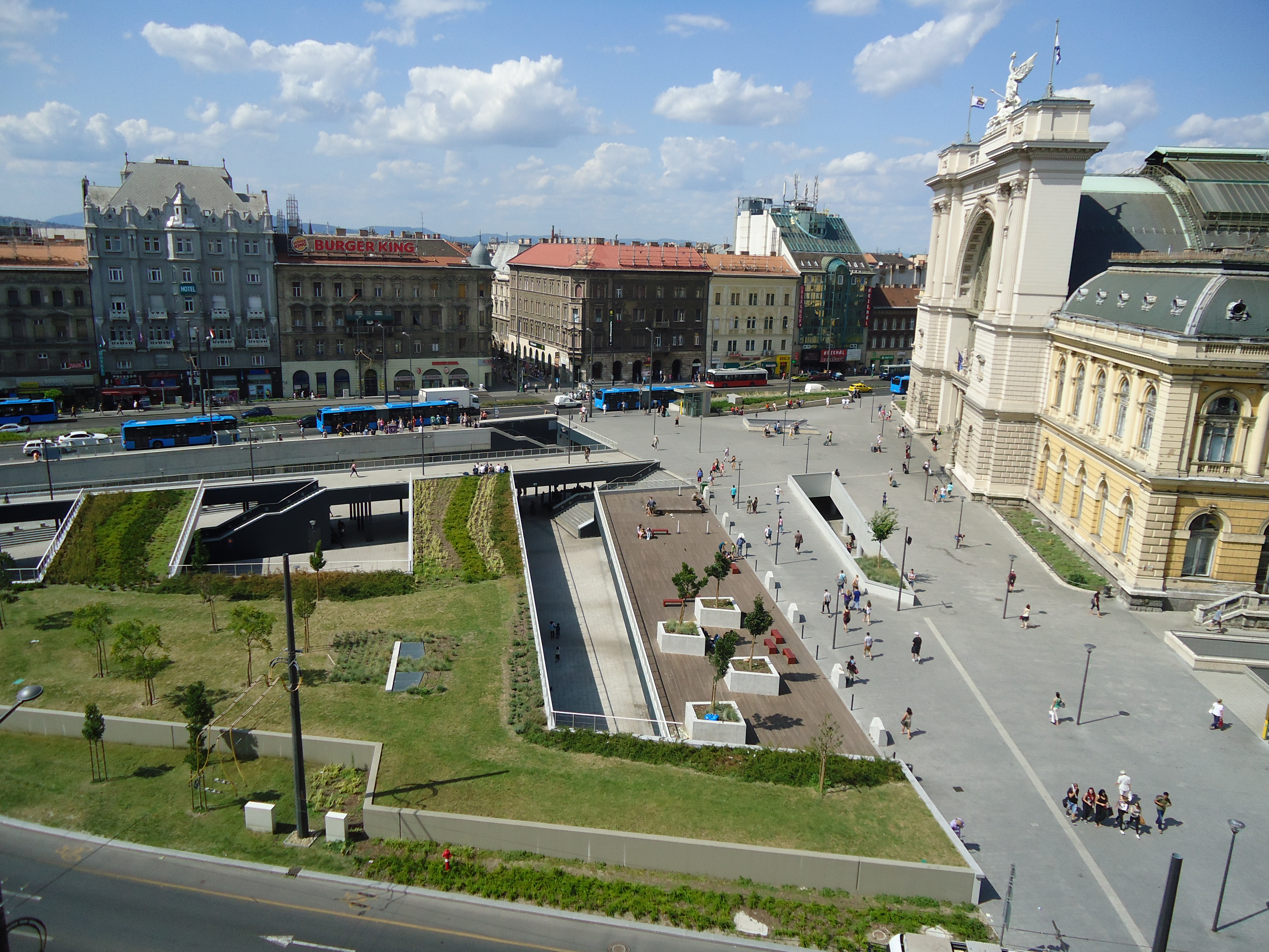 Budapest Keleti Railway Station - References - ArchiGreen Ltd
