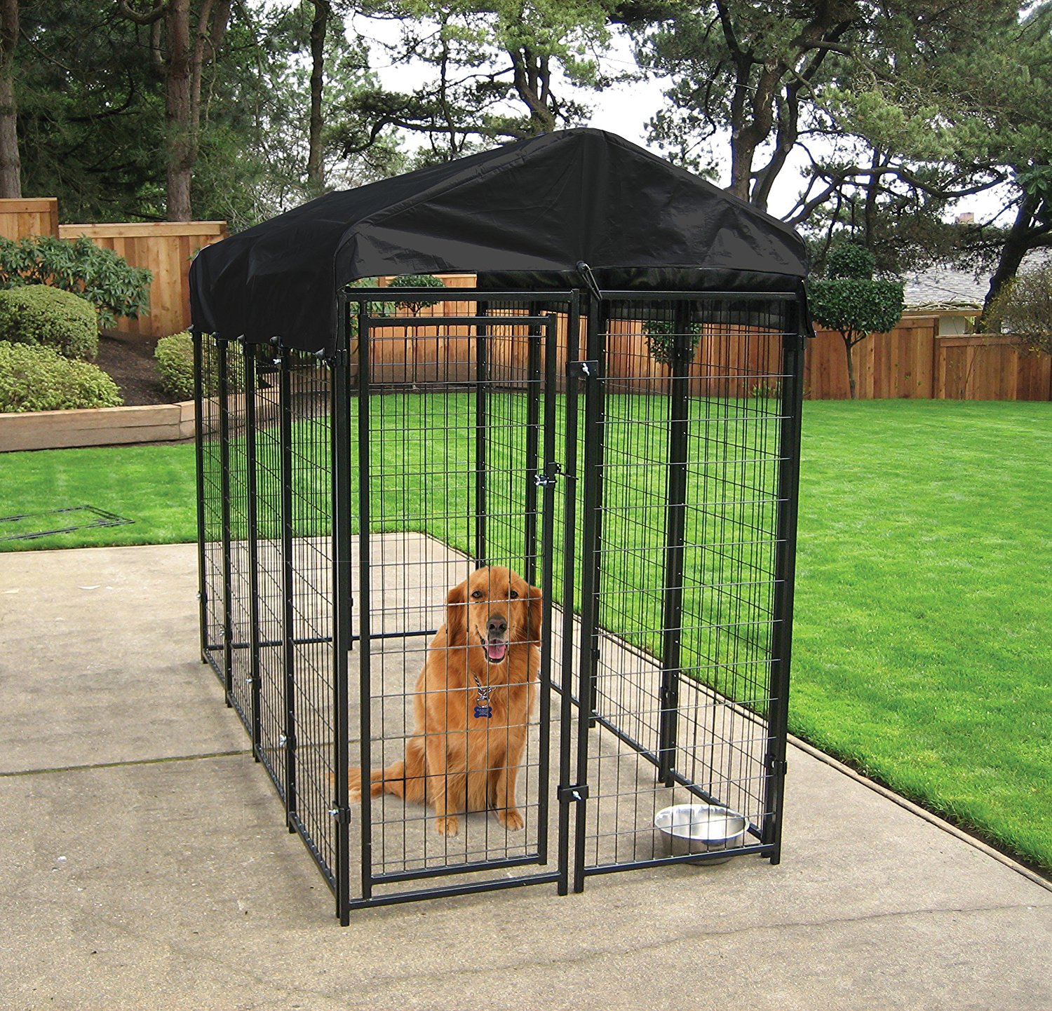 Amazon.com : Lucky Dog Heavy Duty Dog Cage Outdoor Pet Playpen ...