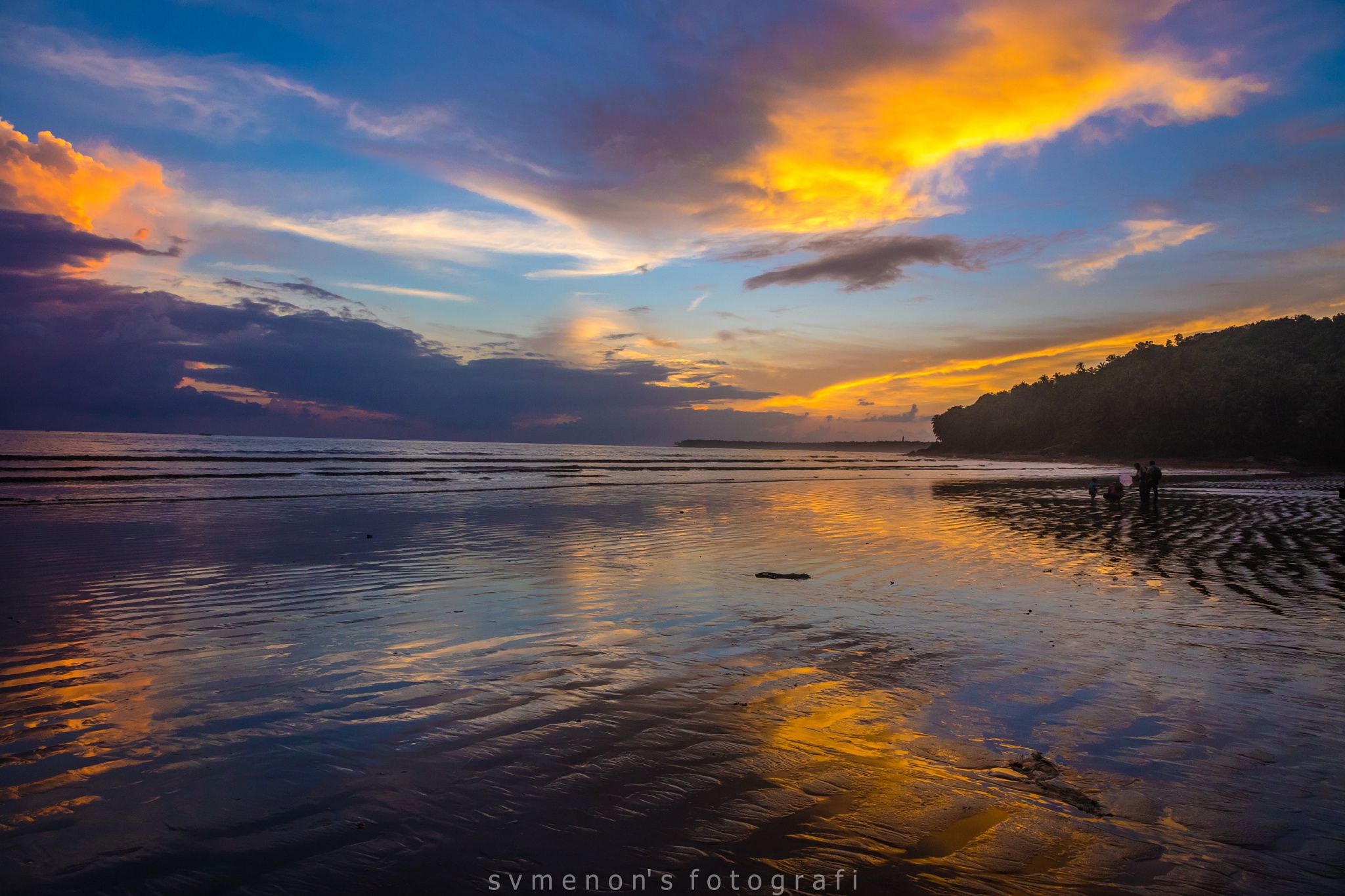 Photo A Sunset at Palakkulam Beach Kozhikode Kerala India by ...
