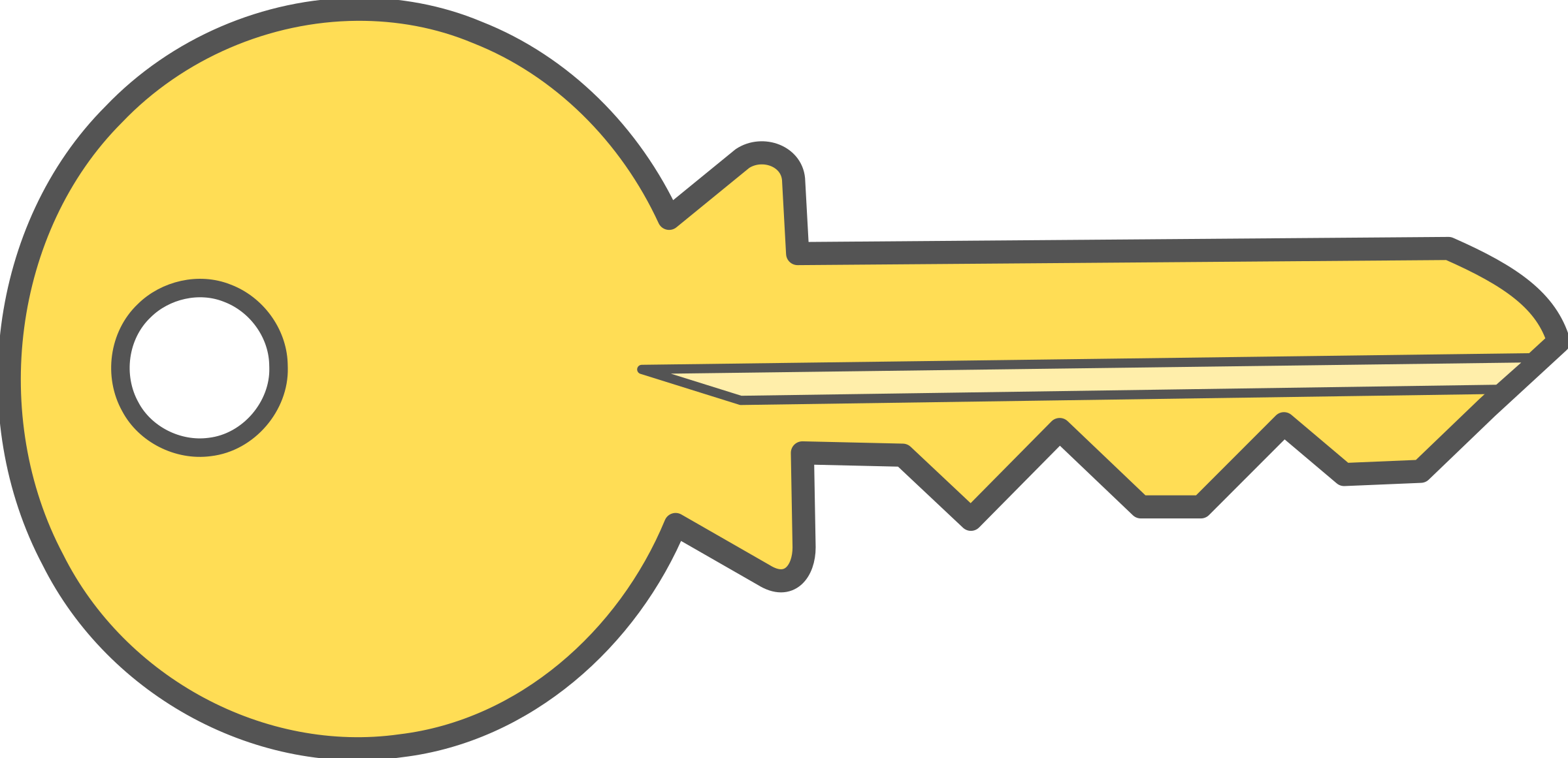 Key Yellow Icons PNG - Free PNG and Icons Downloads