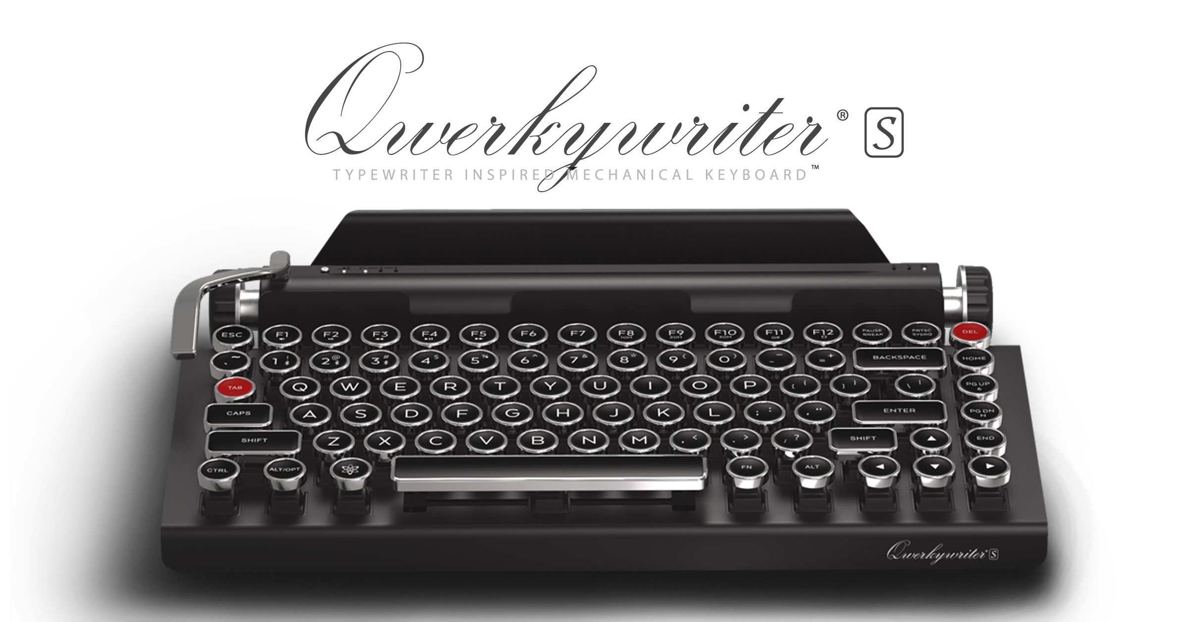 QWERKYWRITER S® Typewriter-Inspired Mechanical Keyboard™ – QWERKYWRITER®
