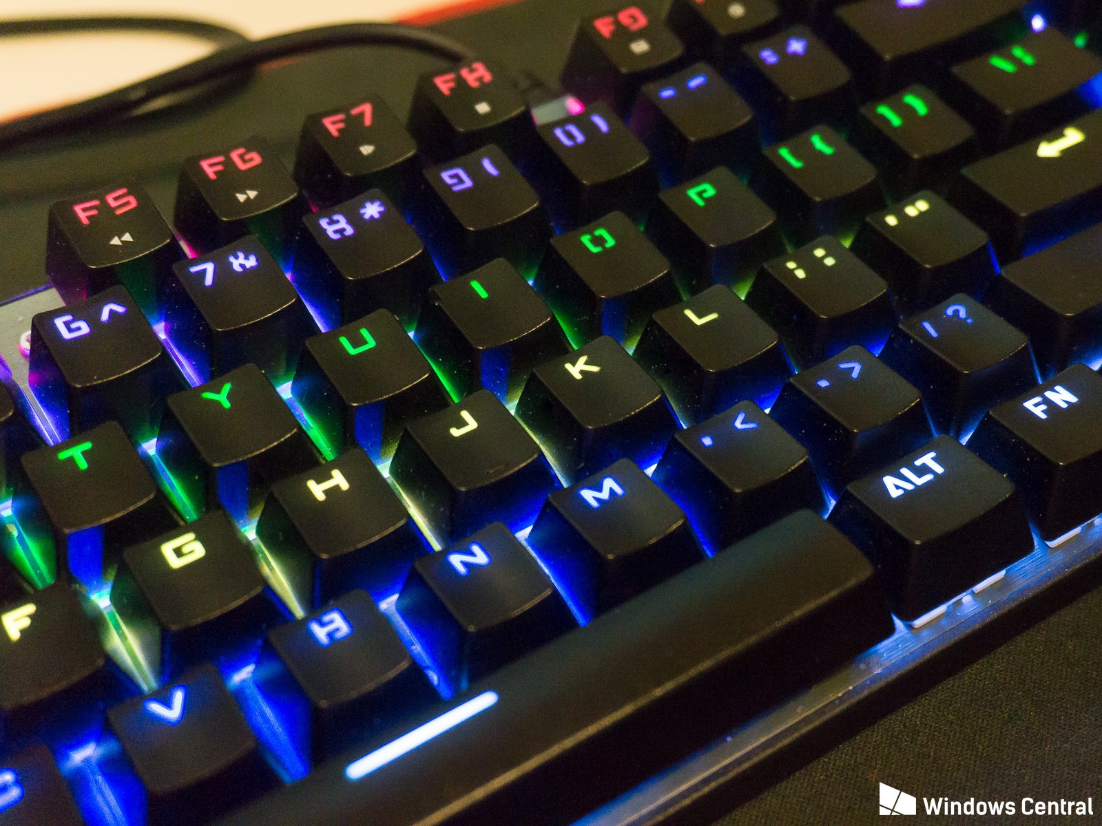 Aukey KM-G3 mechanical gaming keyboard review | Windows Central