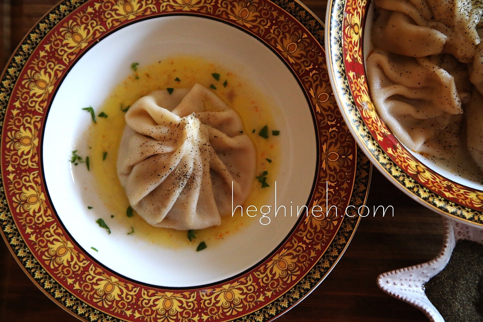 Meat Dumplings Recipe - Khinkali Recipe Хинкали - Heghineh Cooking ...