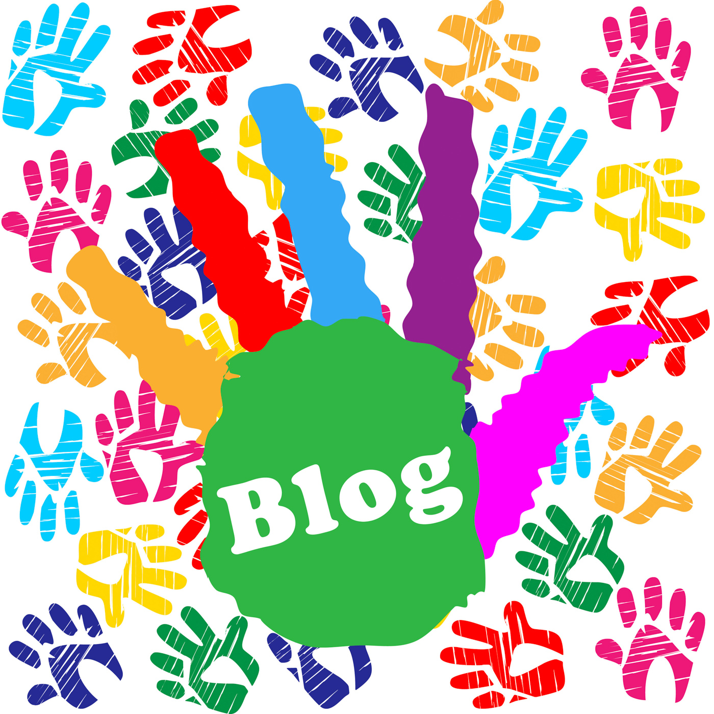 Kids blog indicates child online and website photo