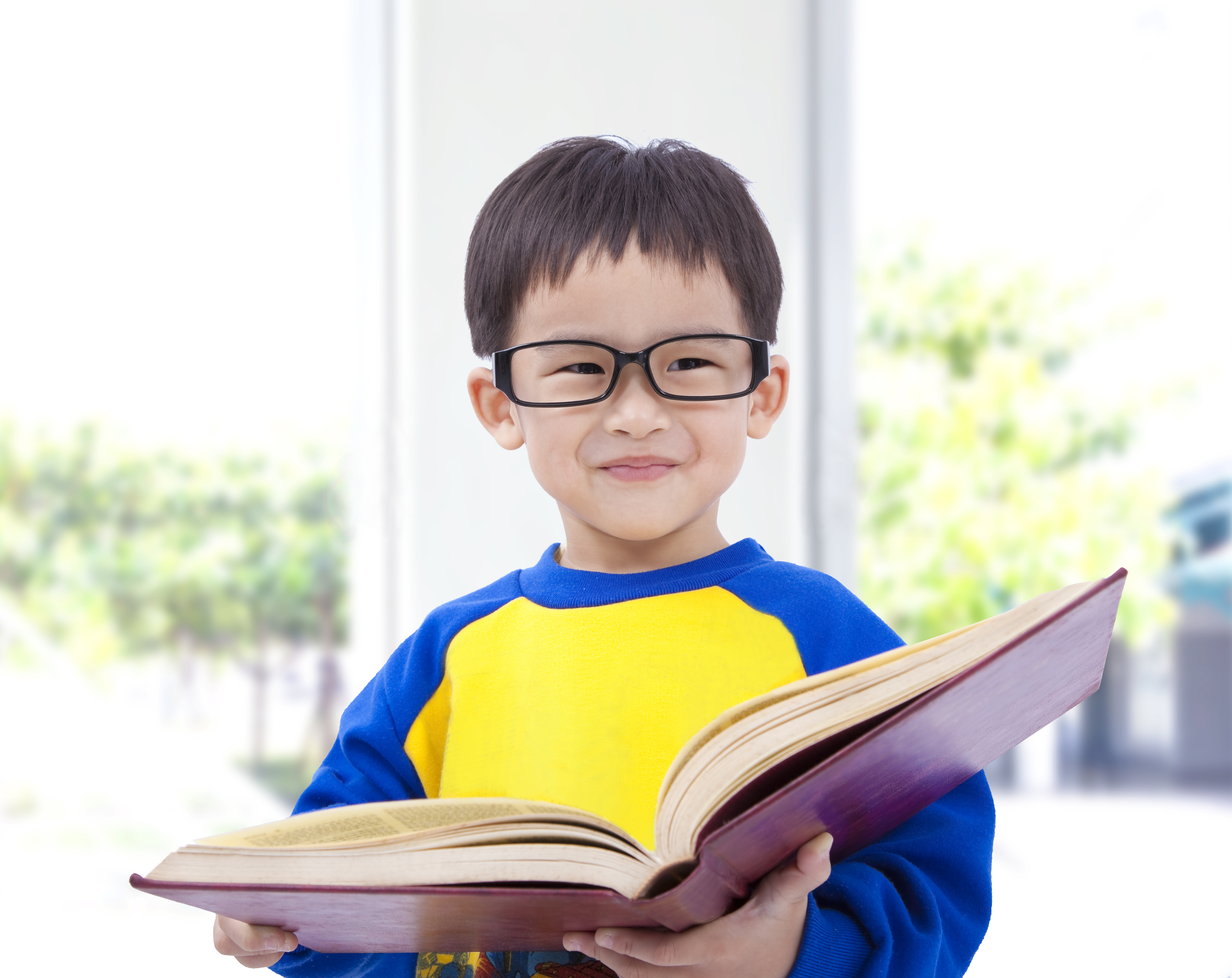 Kids during study photo