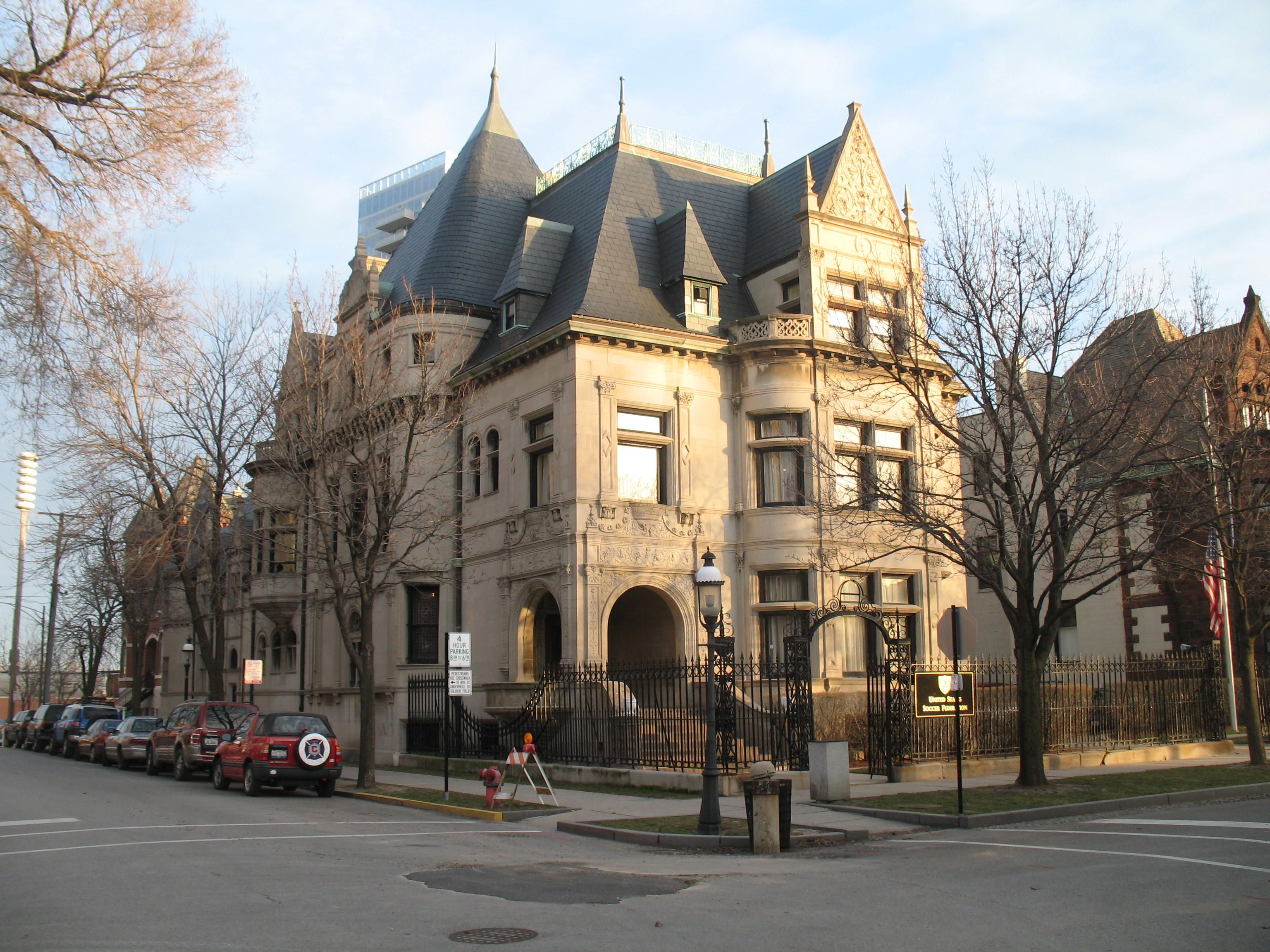 United States Soccer Federation Building, a late Victorian mansion ...