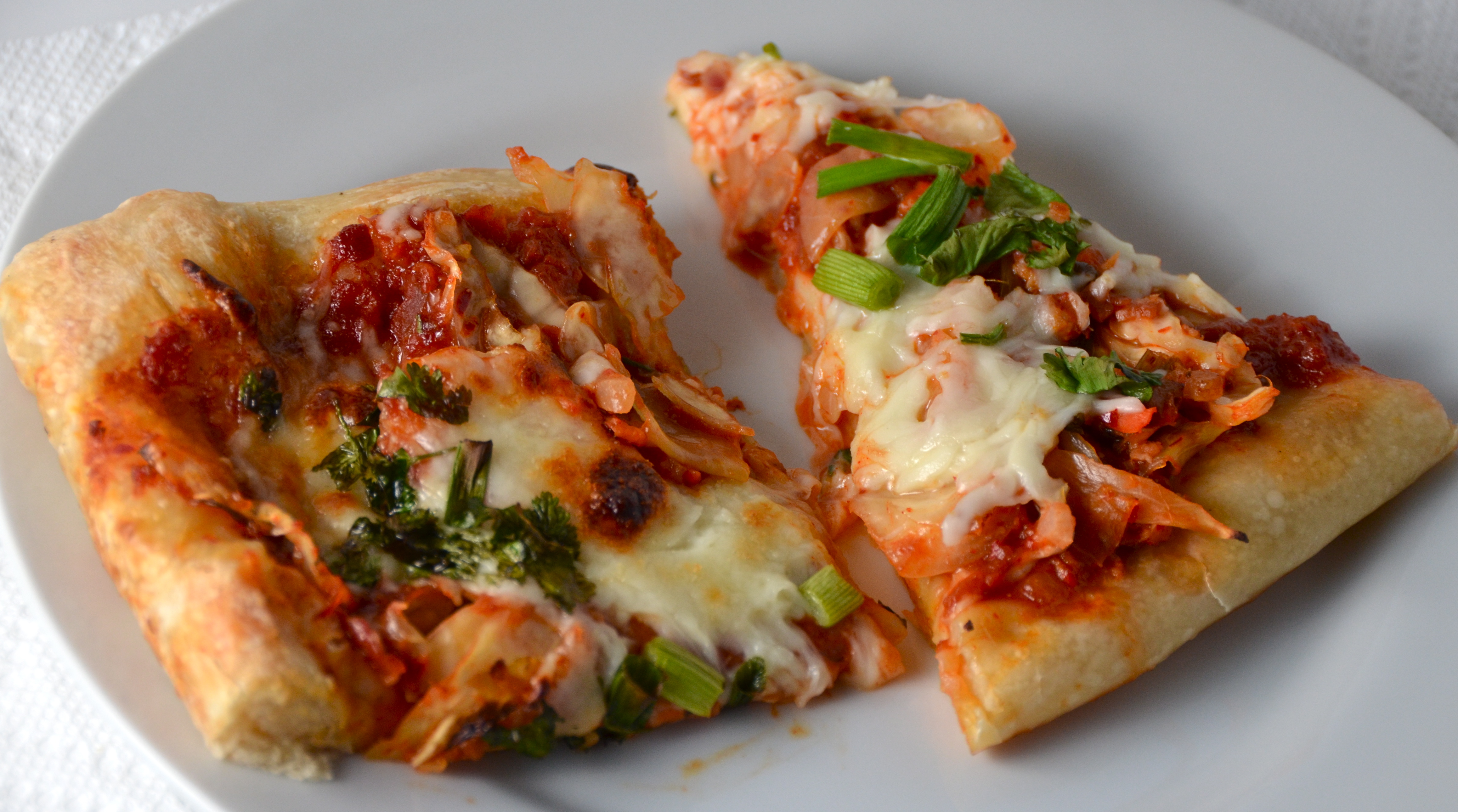 Kimchi Pizza | I Sing In The Kitchen