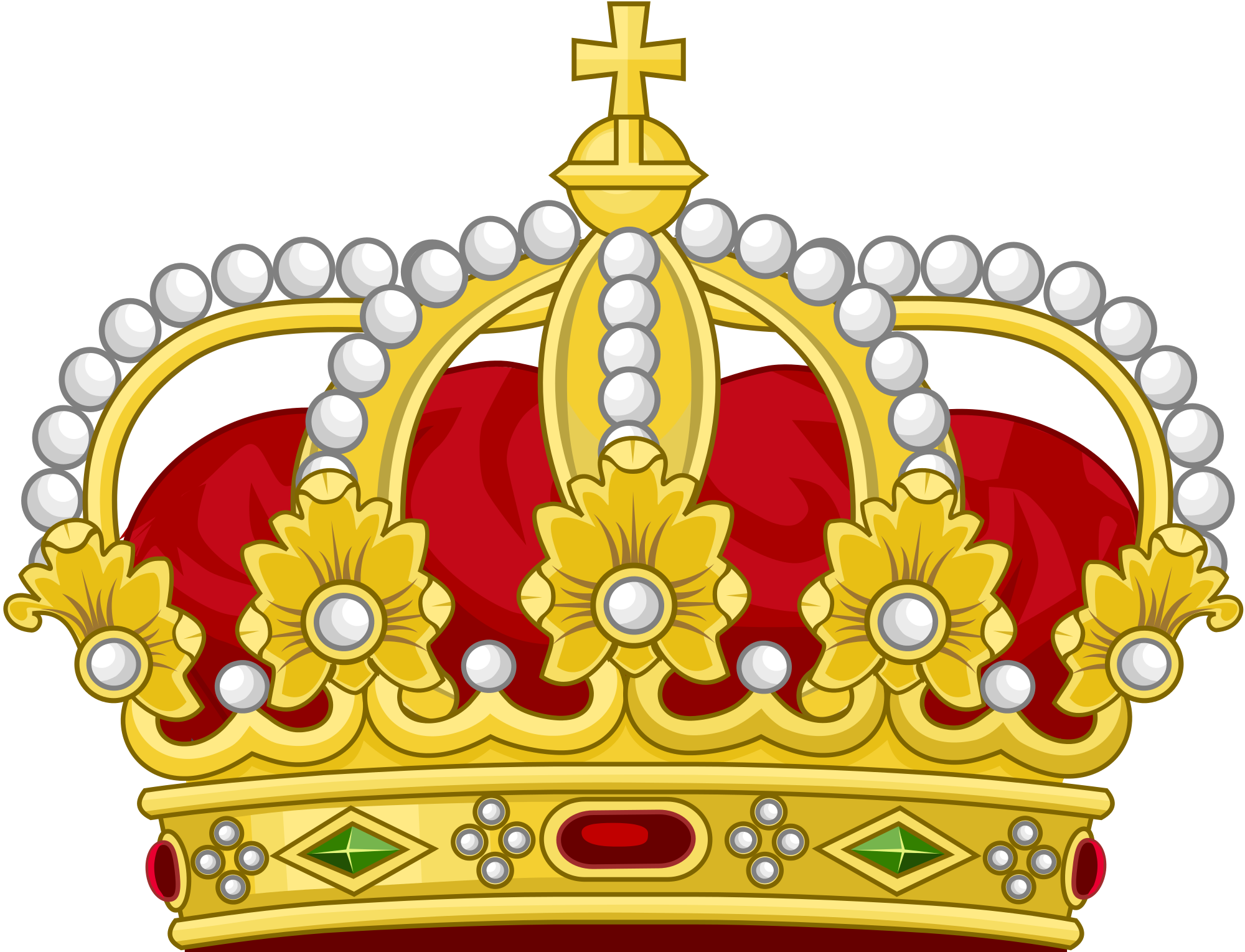 File:Heraldic Royal Crown of the King of the Romans (18th Century ...
