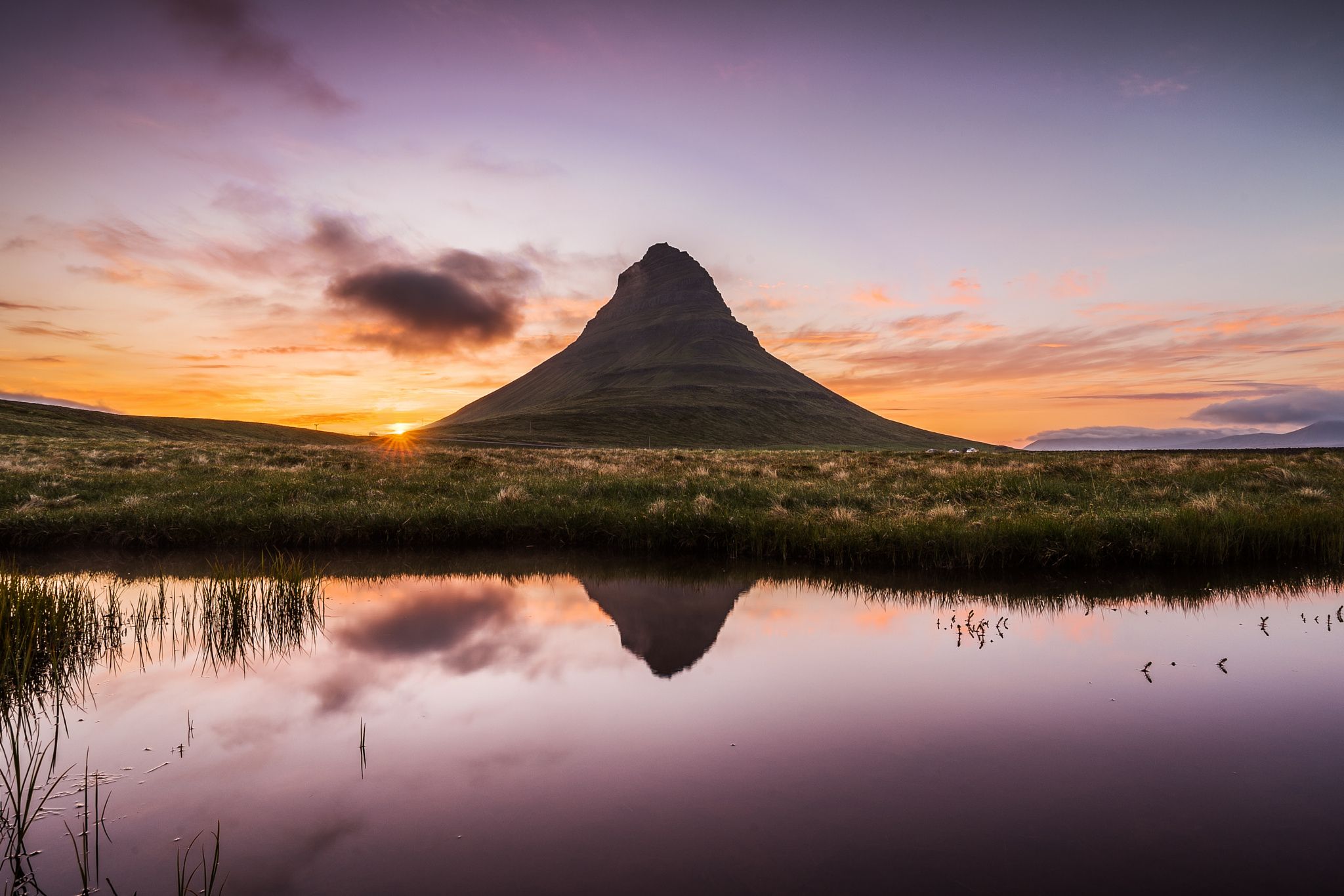 Sunset Reflection at Kirkjufell by OZZO Photography on 500px ...