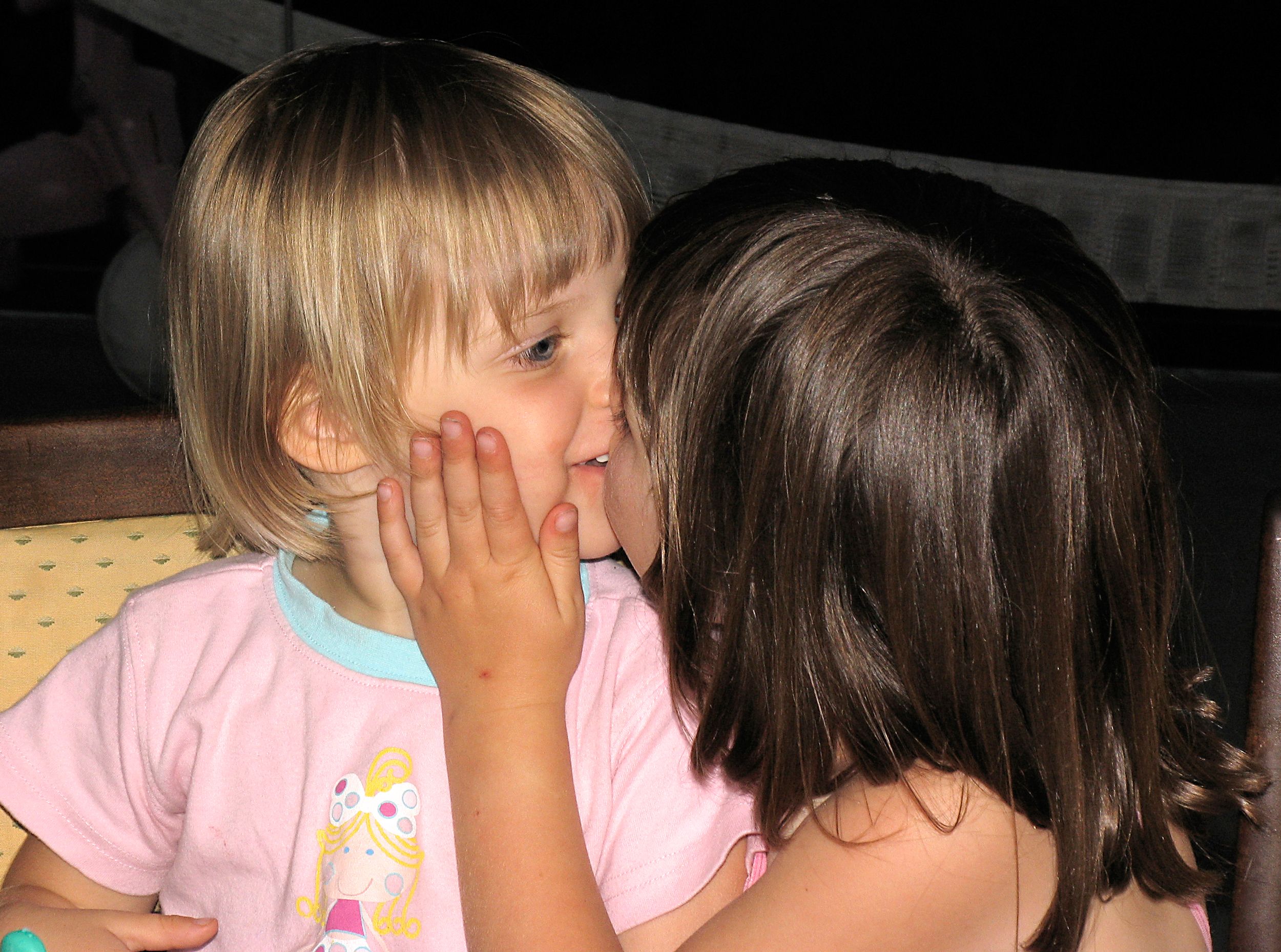 Cousins kiss