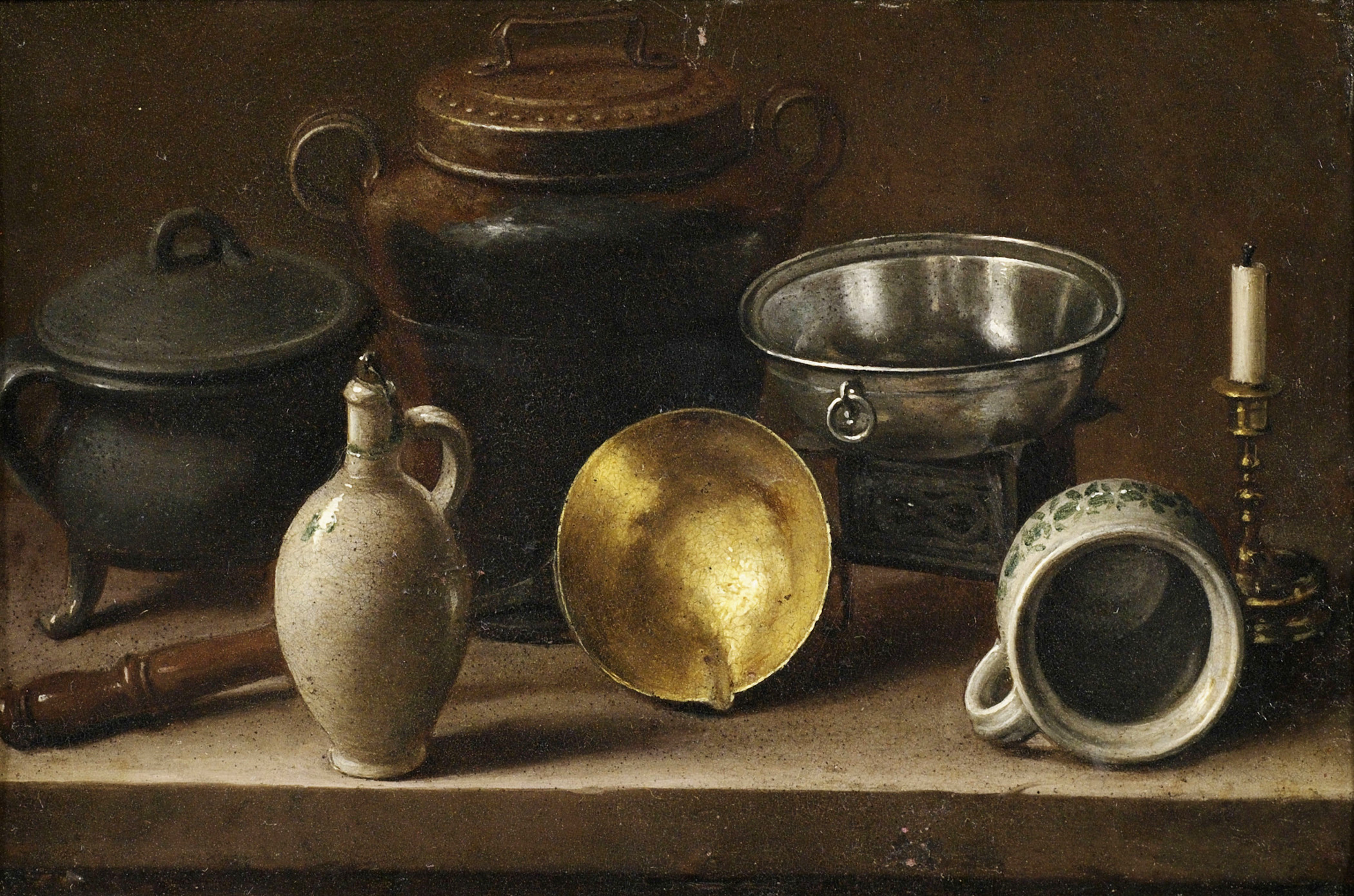 Still Life with Kitchen Utensils, Attributed to Martin Dichtl - The ...
