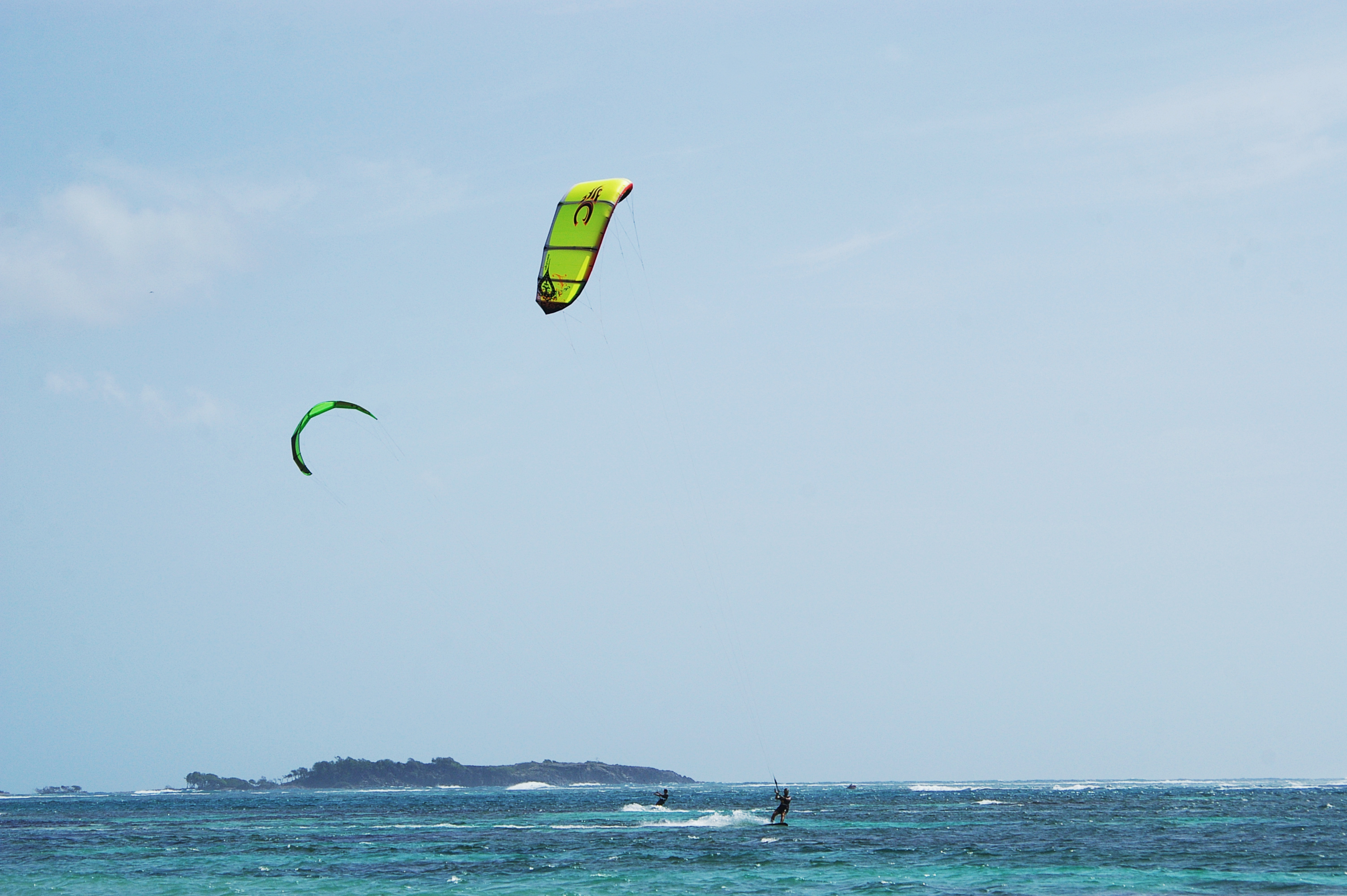 Kite boarding, Aqua, Solo, Water, Vent, HQ Photo
