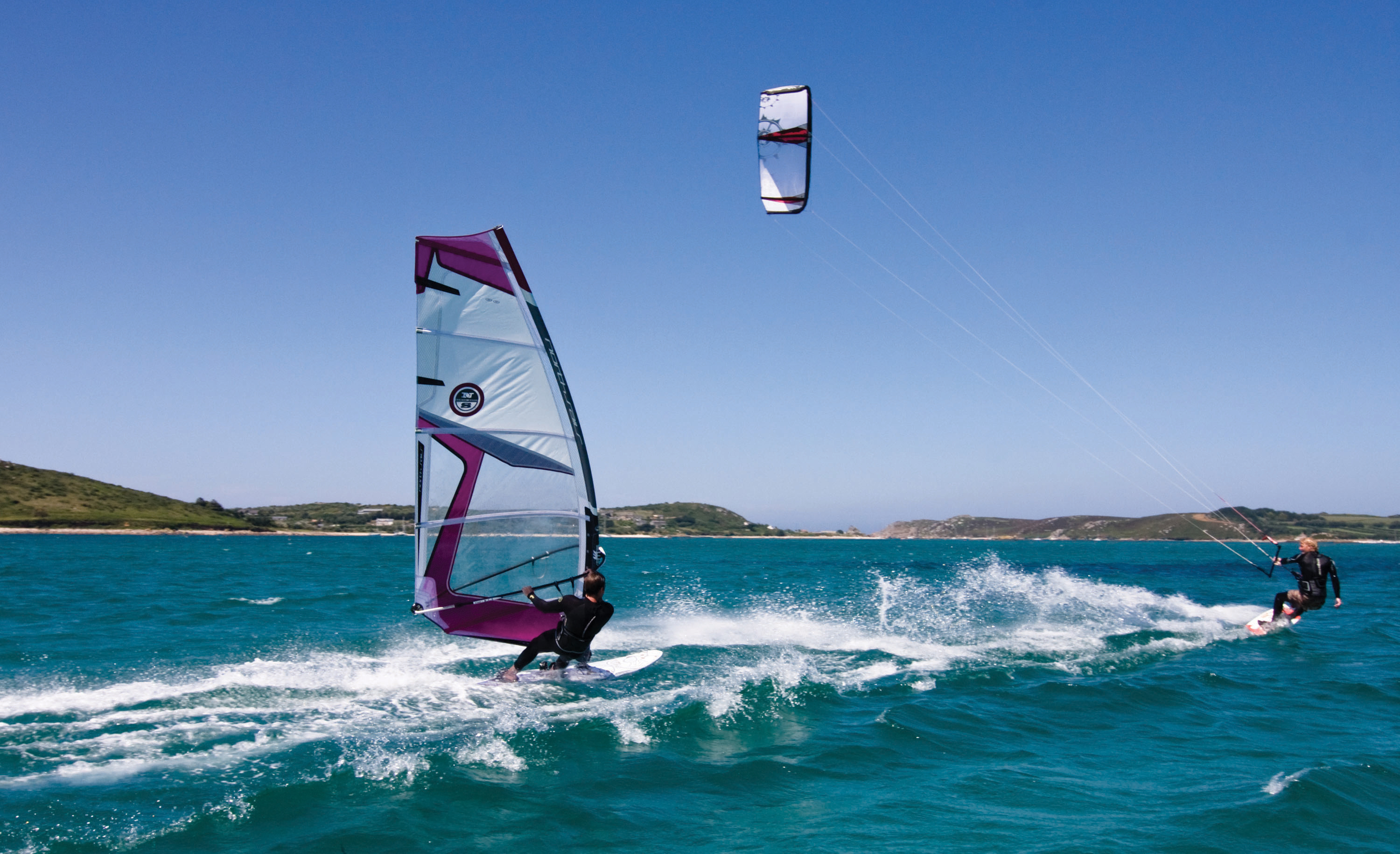 Scilly windsurf kite surf sailing centre