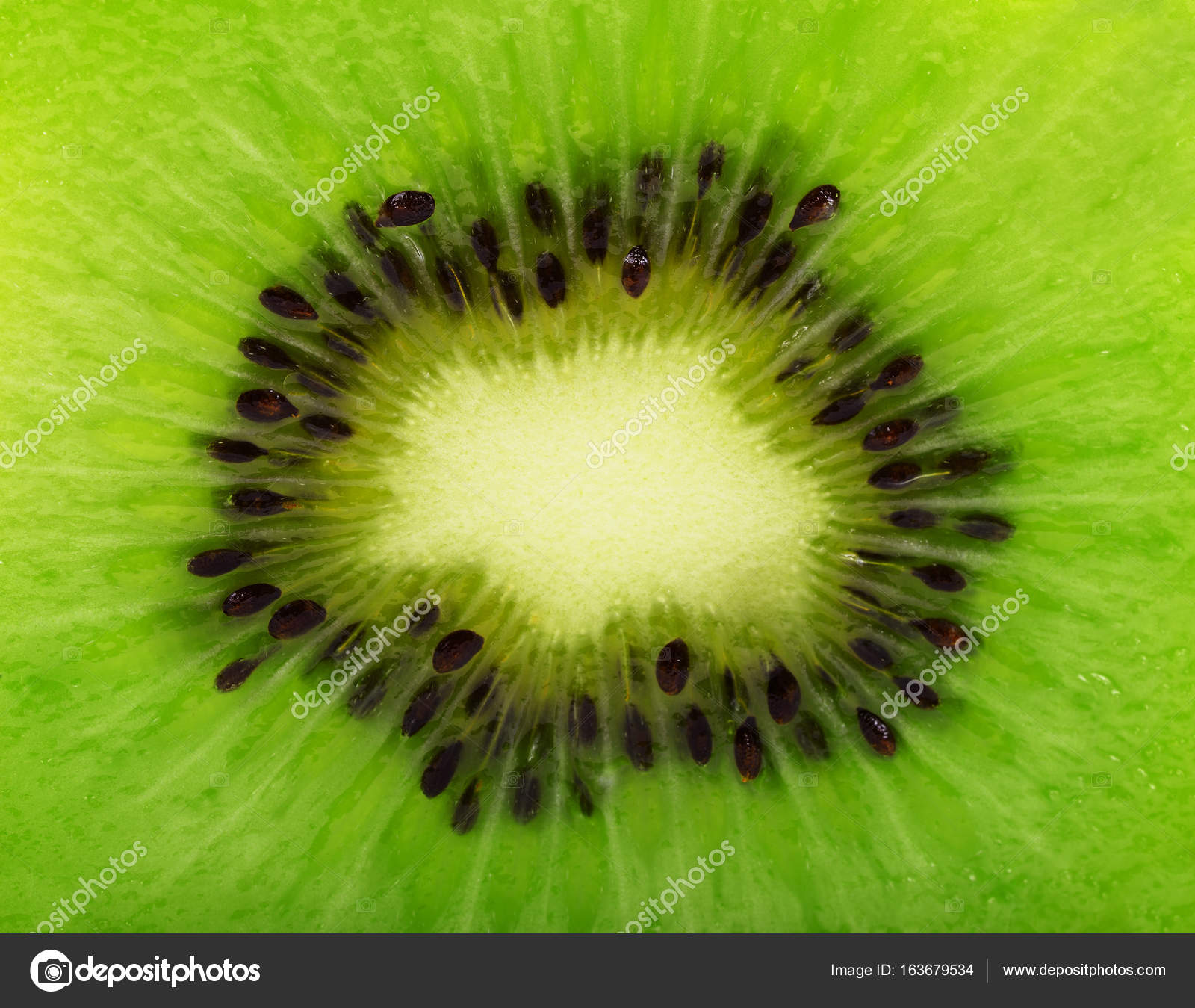 Close Up Kiwi Texture, Kiwi Fruit with macro lens — Stock Photo ...