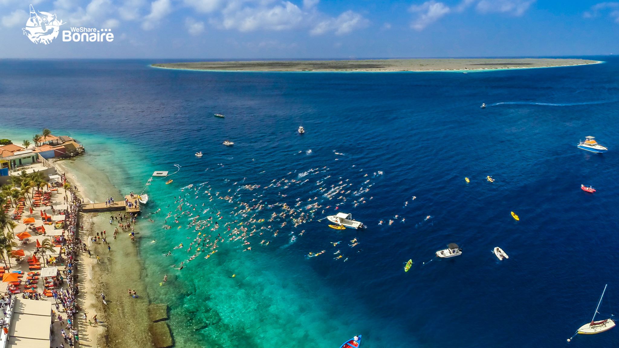 Zwem naar Klein Bonaire
