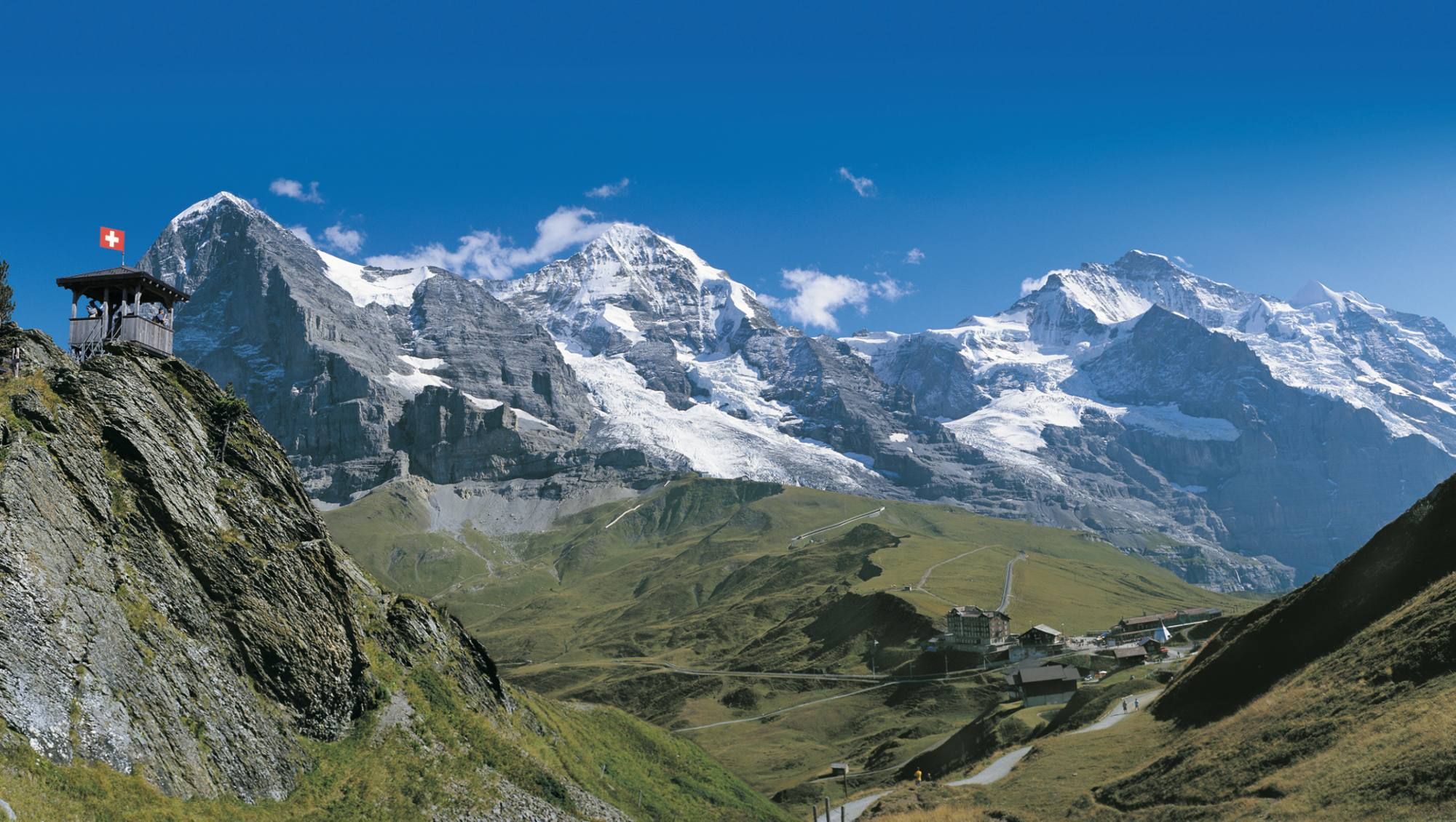 Kleine Scheidegg - Centre of the Alps