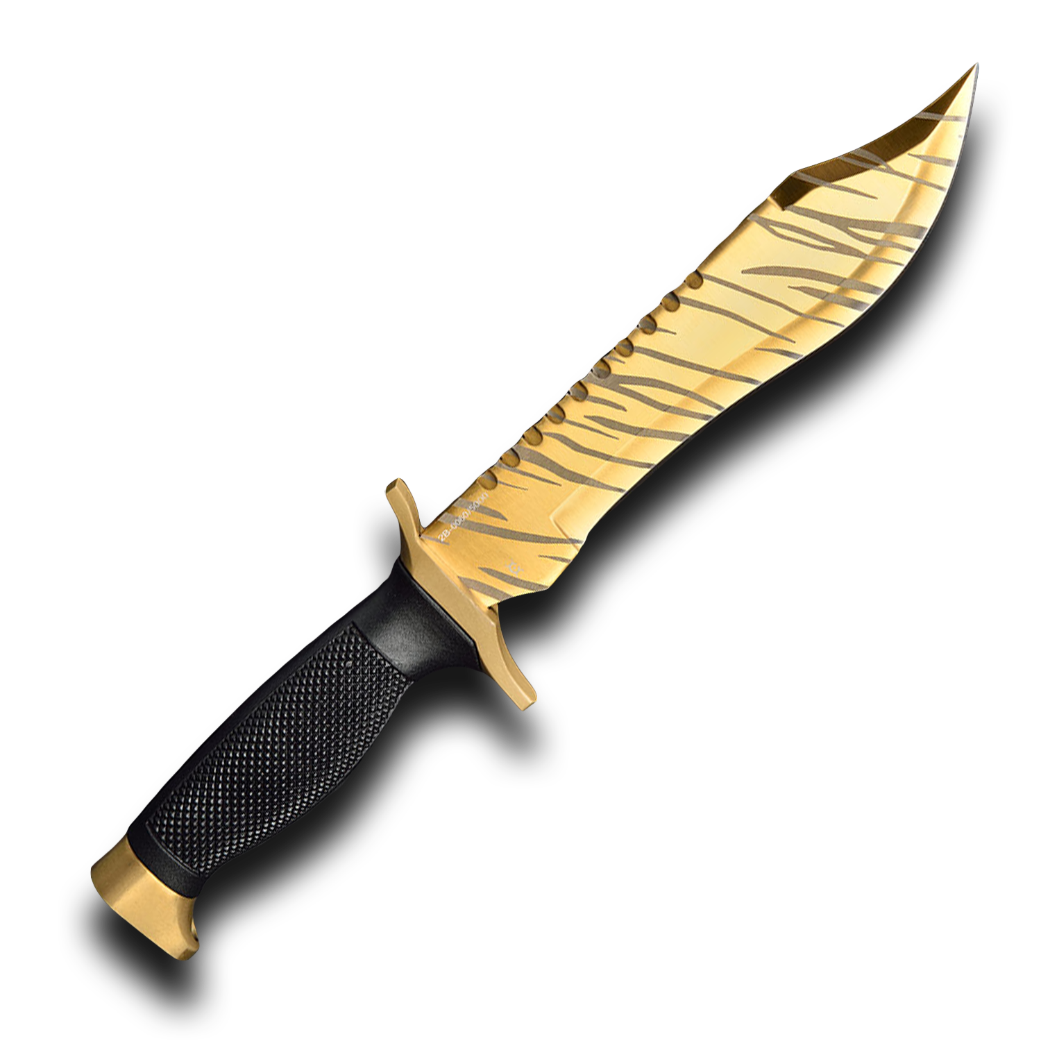 FadeCase Bowie Knife - Tiger Tooth | Skins get Real - FadeCase USA