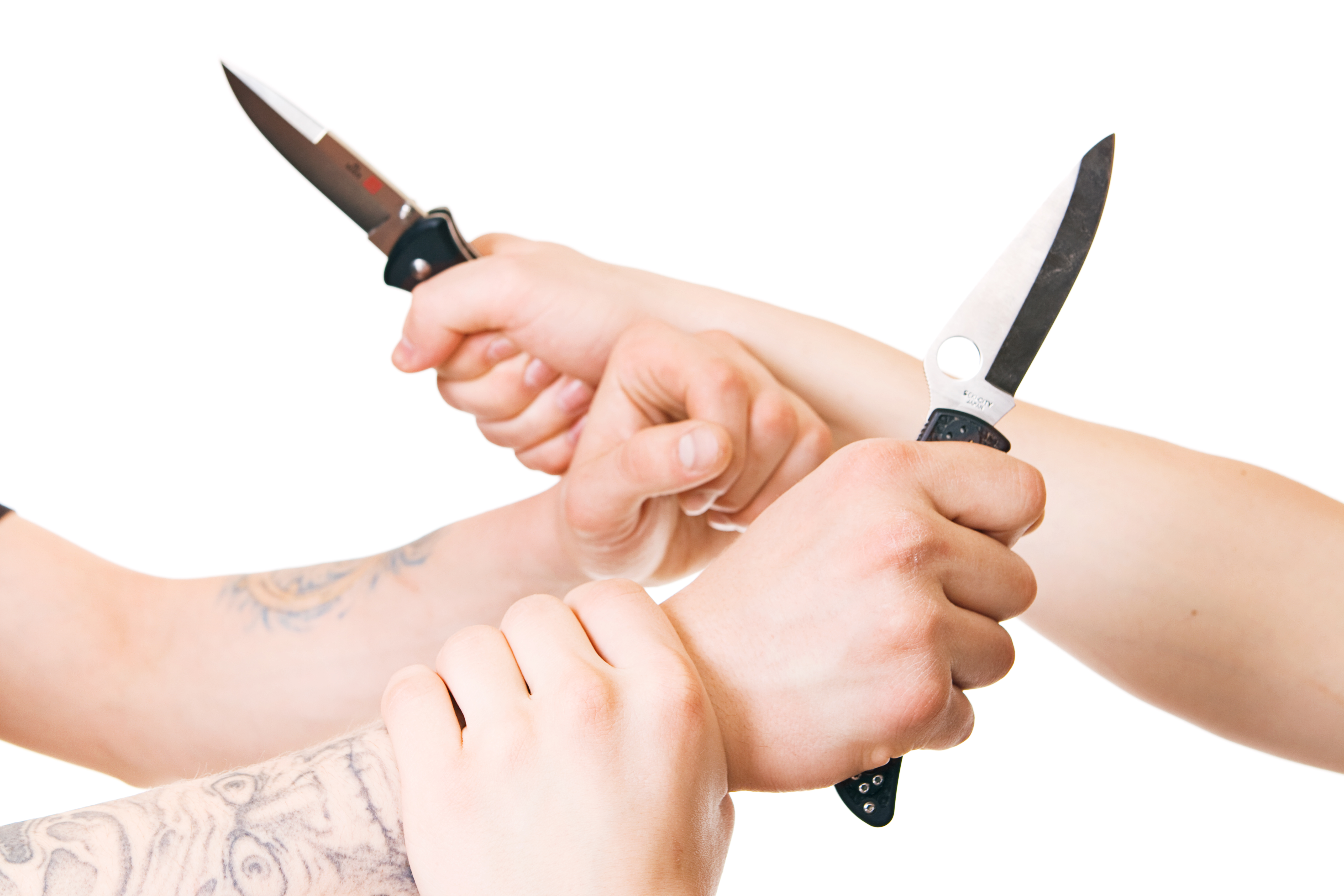 Knife fight photo