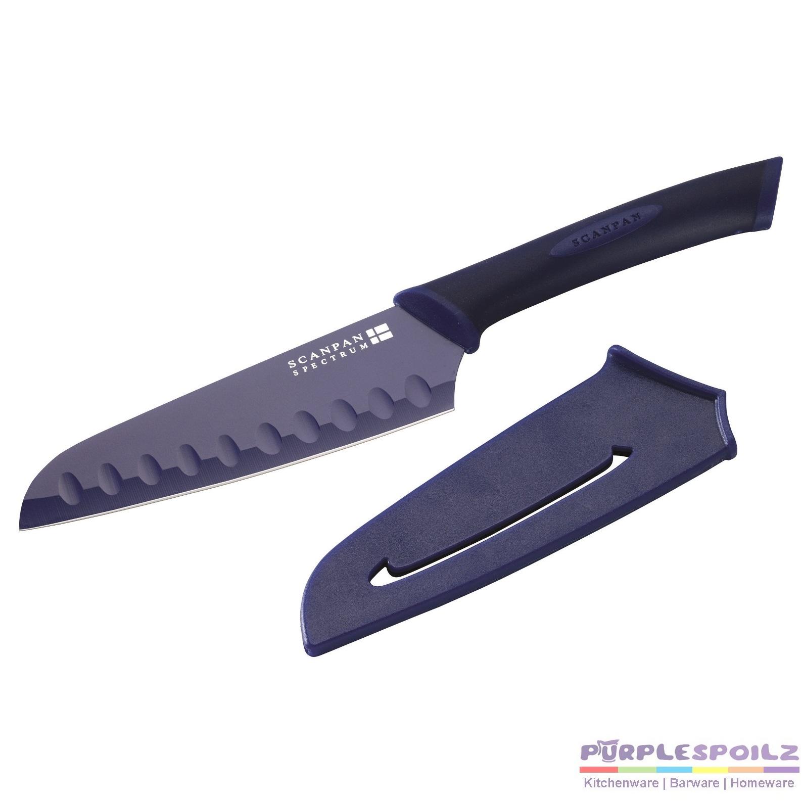 NEW SCANPAN SPECTRUM 14cm SANTOKU KNIFE Japanese Knive Cut Cutting 8 ...