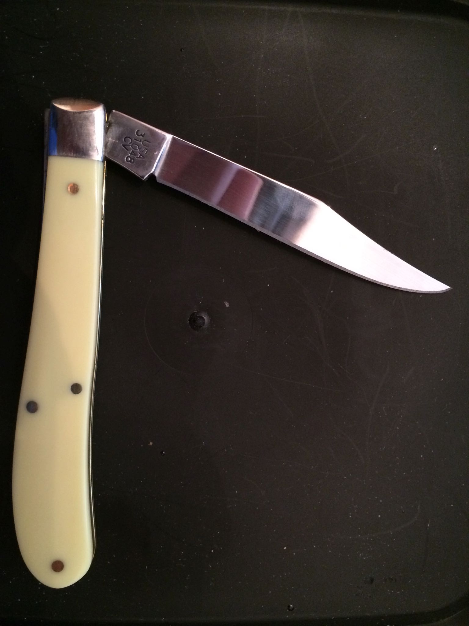 Case Yellow Synthetic Slimline Trapper Utility Knive And Sword ...