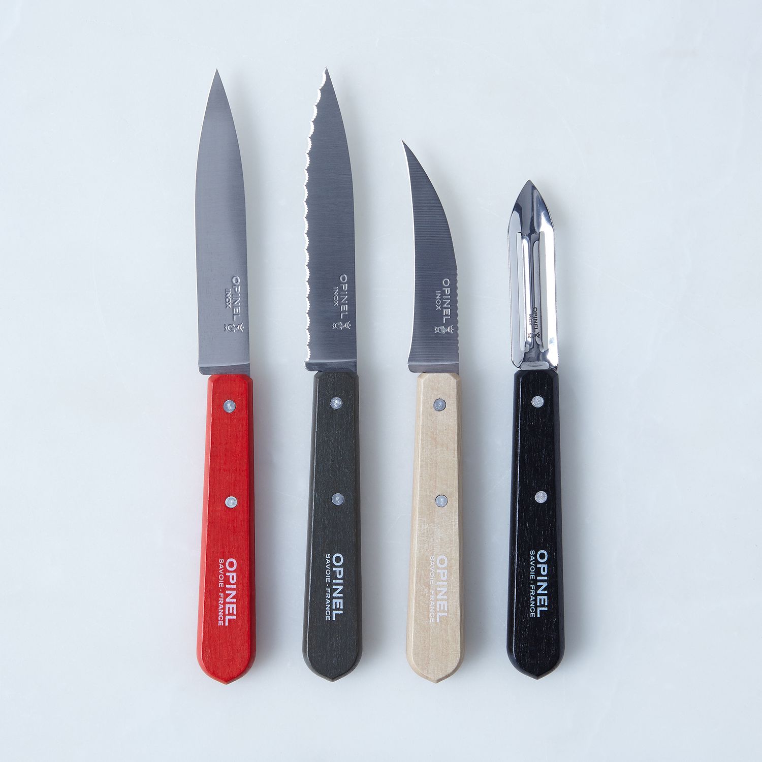 Opinel Essential Kitchen Knives Set on Food52