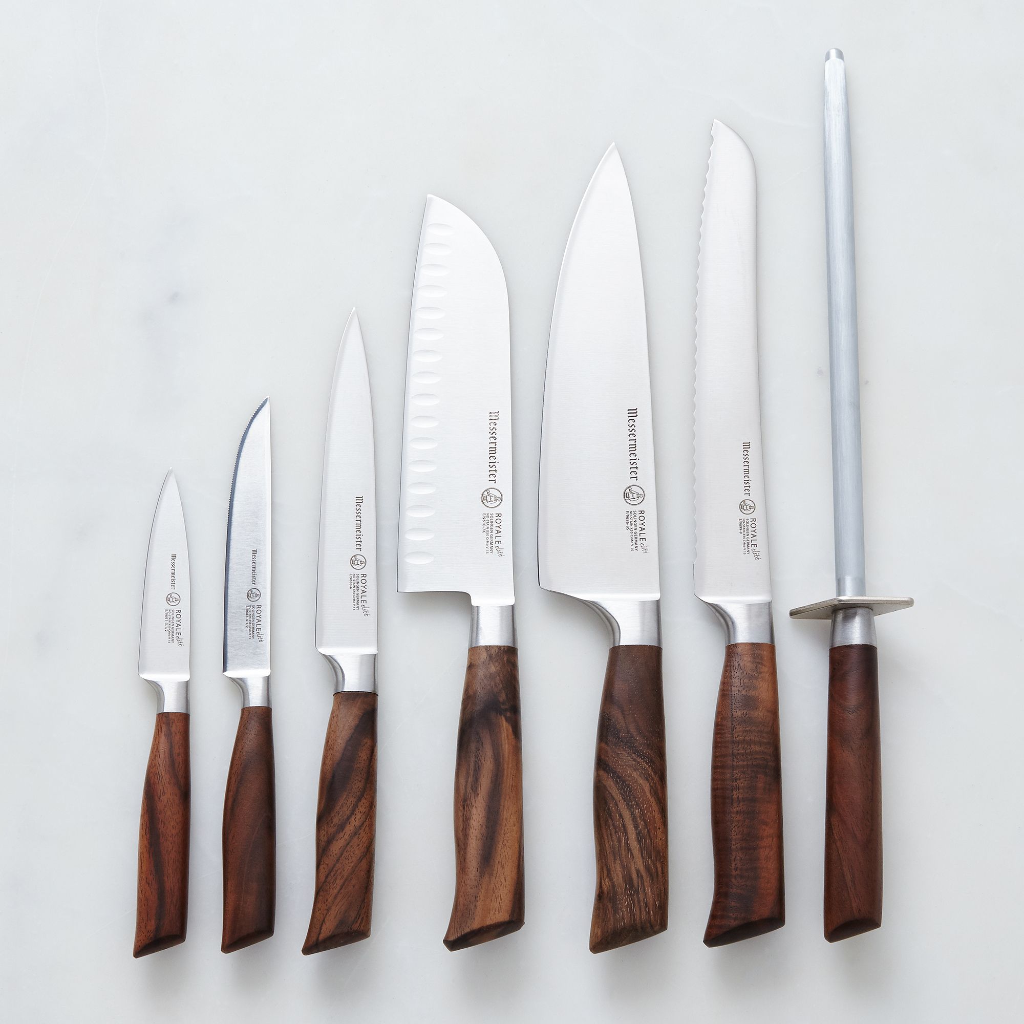 Royale Elité Walnut Handled Knives on Food52