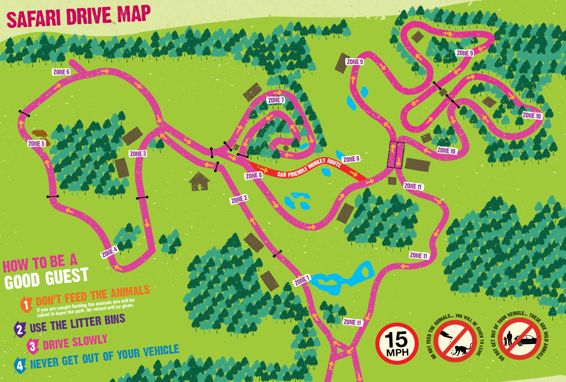 Don't Miss a Thing With Our Downloadable Safari Maps! | Knowsley Safari