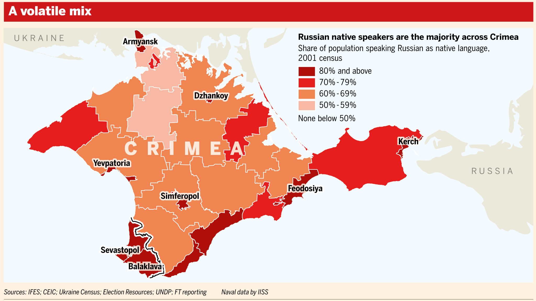 Crimea: A region divided | Financial Times
