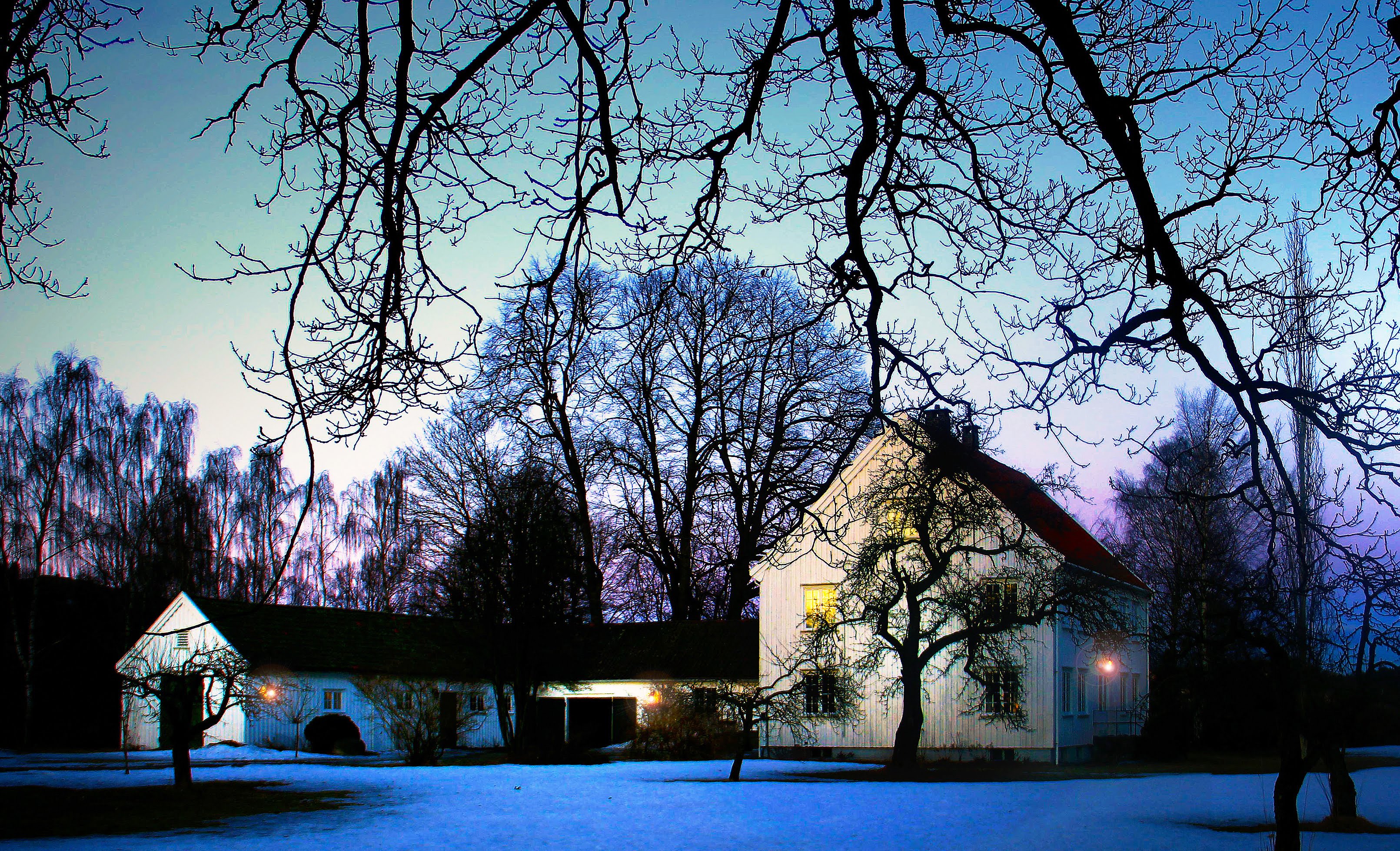 Kristiansand by night photo