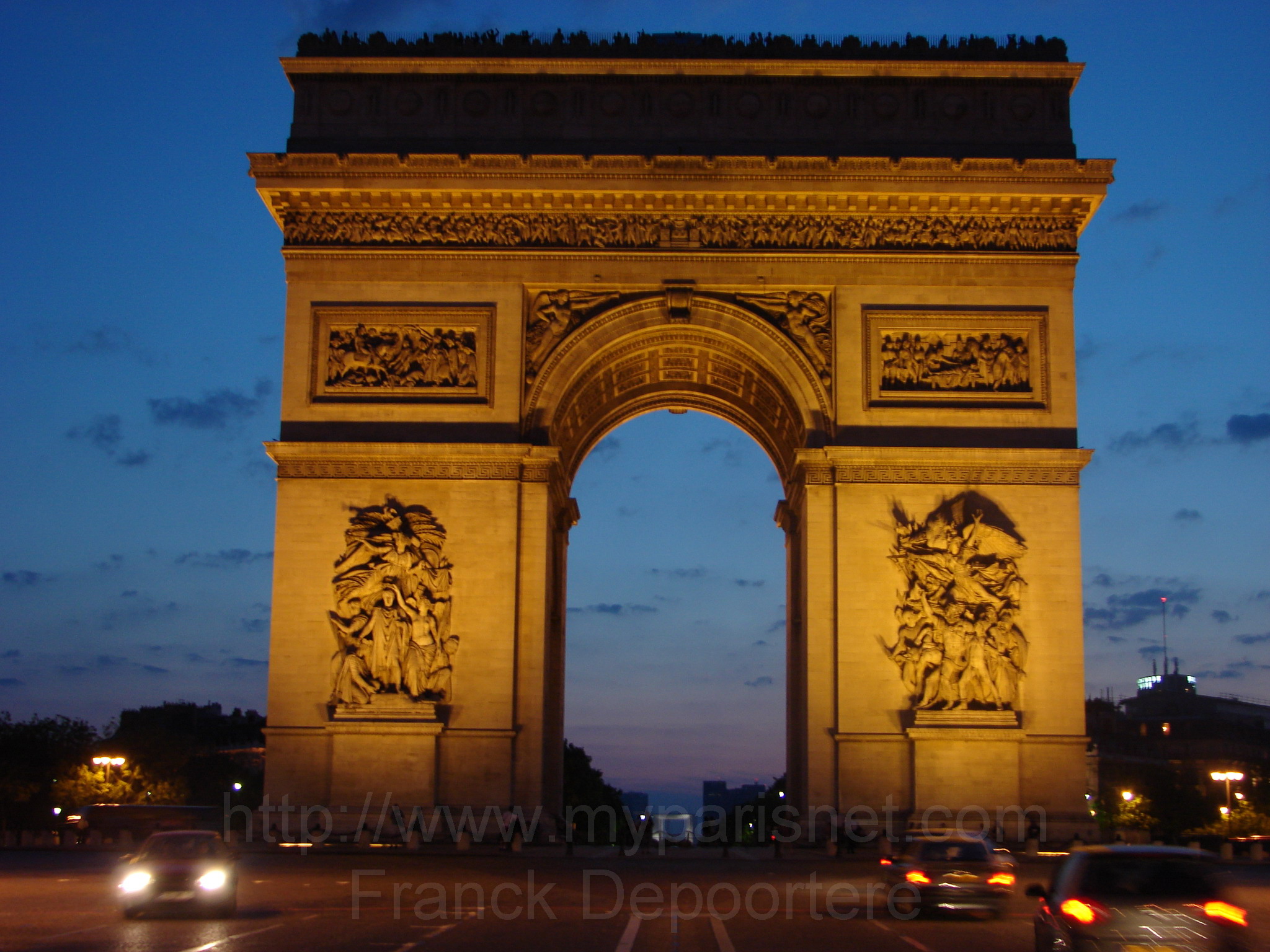 Virtual Paris 2010 [licensed for non-commercial use only] / l'Arc de ...